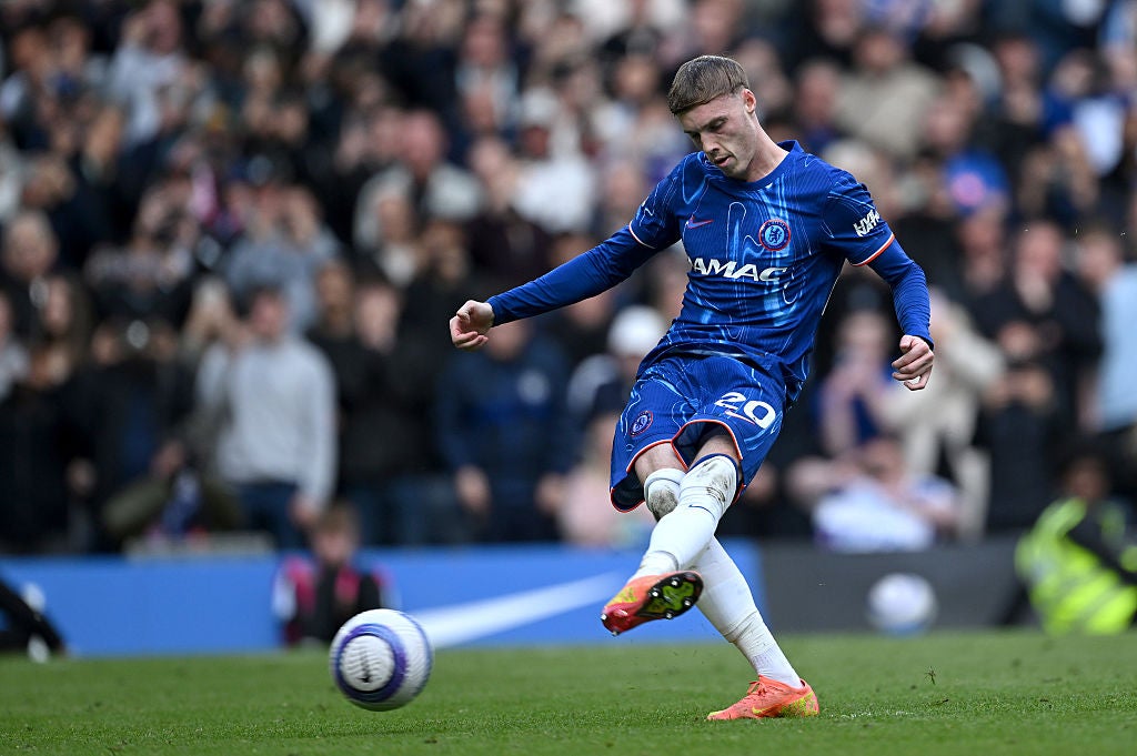 Palmer scored Chelsea’s third in the 3-1 win over Liverpool