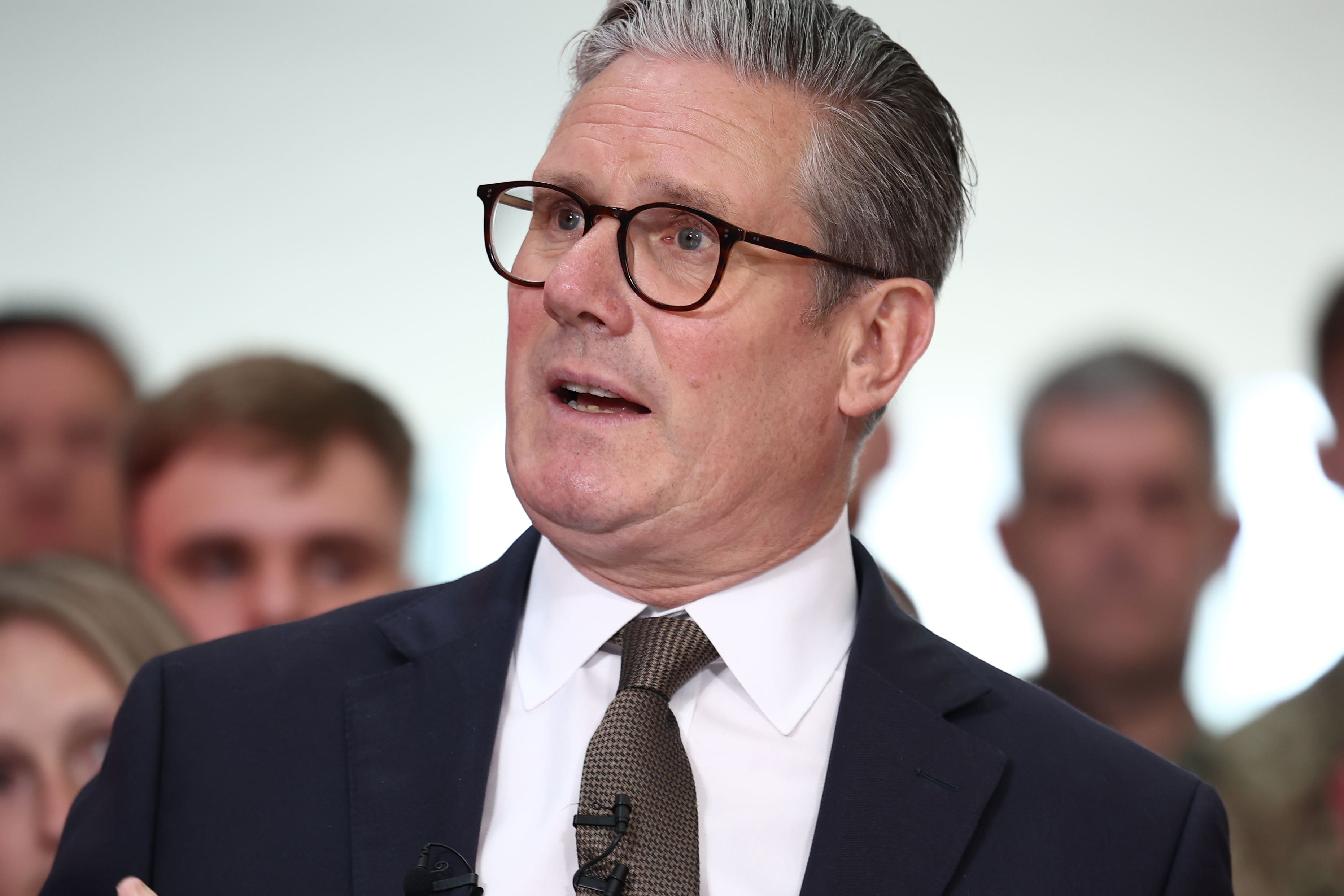 Prime Minister Sir Keir Starmer has written an open letter ahead of VE Day (Henry Nicholls/PA)