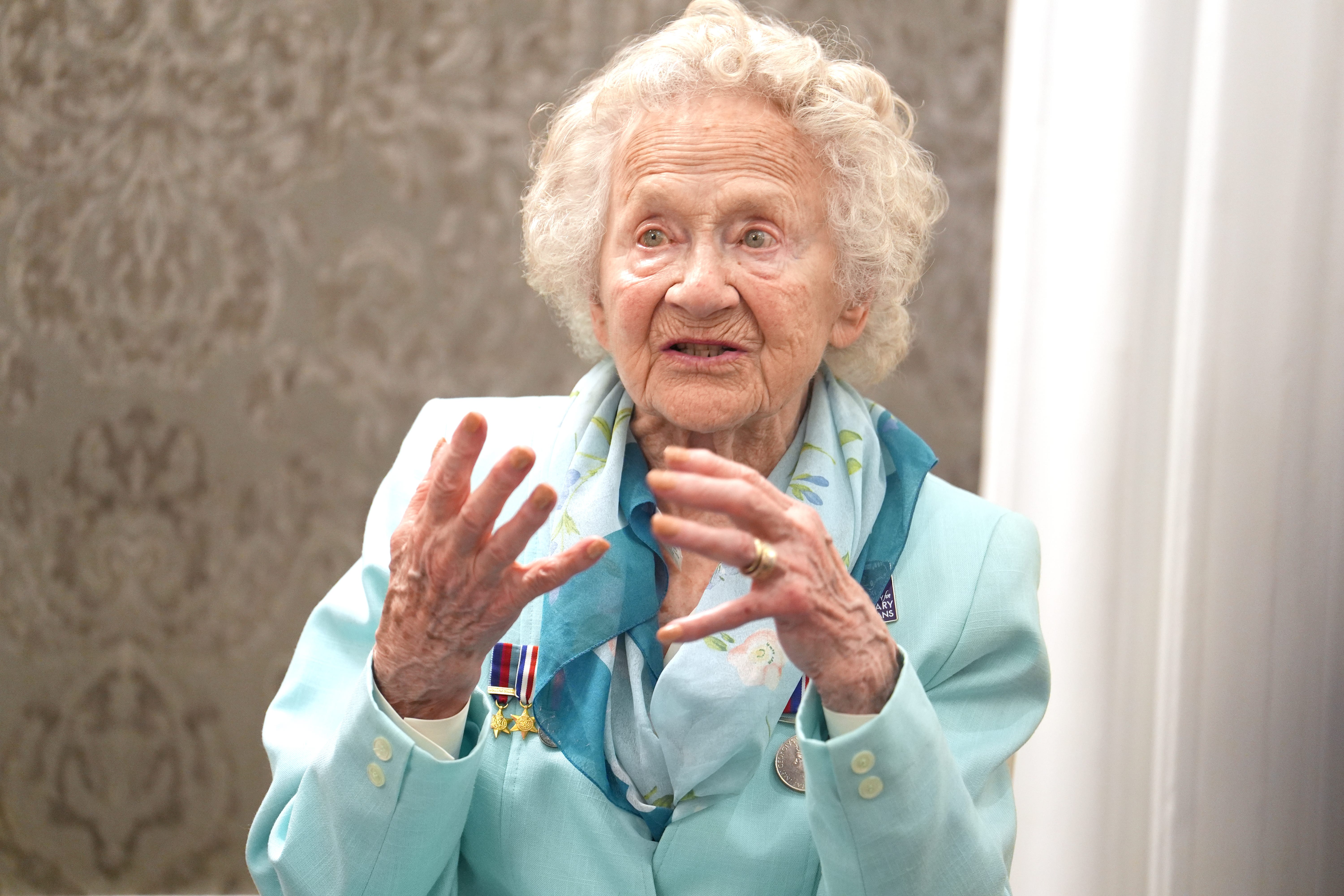 Dorothea Barron (Jordan Pettitt/PA)