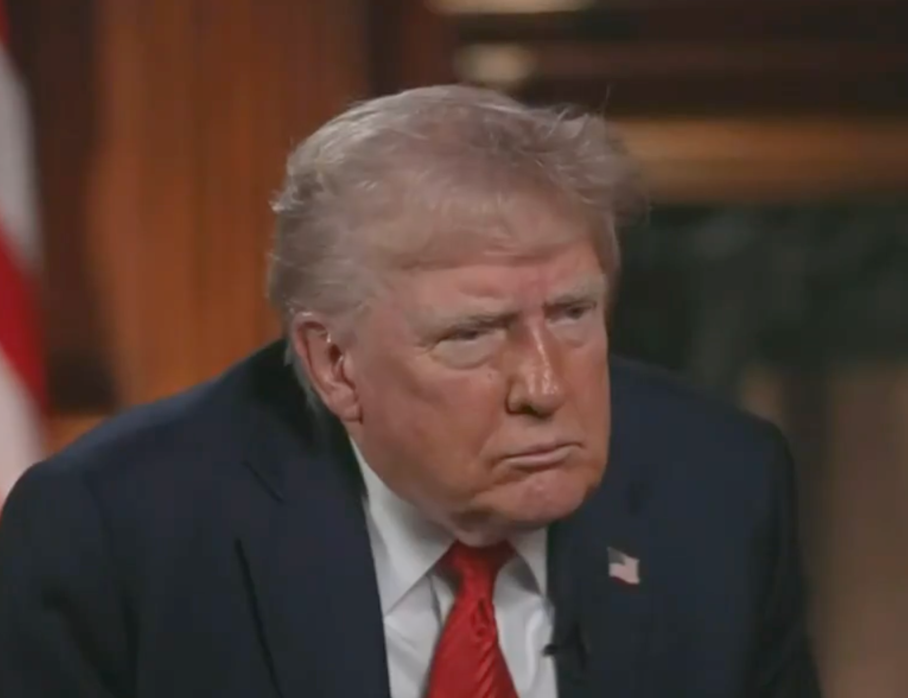 Donald Trump sits down for an interview with NBC's Kristen Welker on Meet the Press. During the interview, he didn’t rule out military action in Greenland.