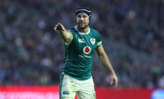 Caelan Doris set for operation on shoulder in major British and Irish Lions injury scare