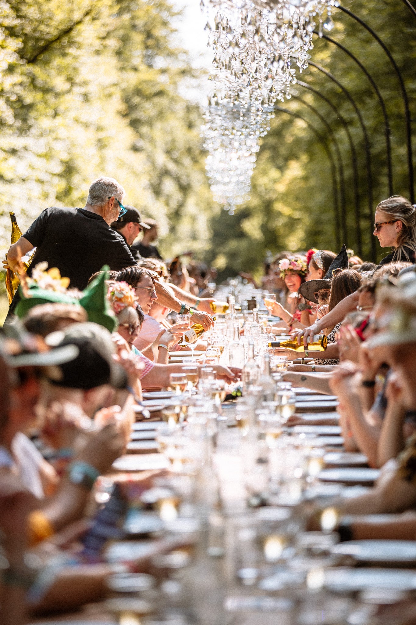 Banquets at Wilderness festival