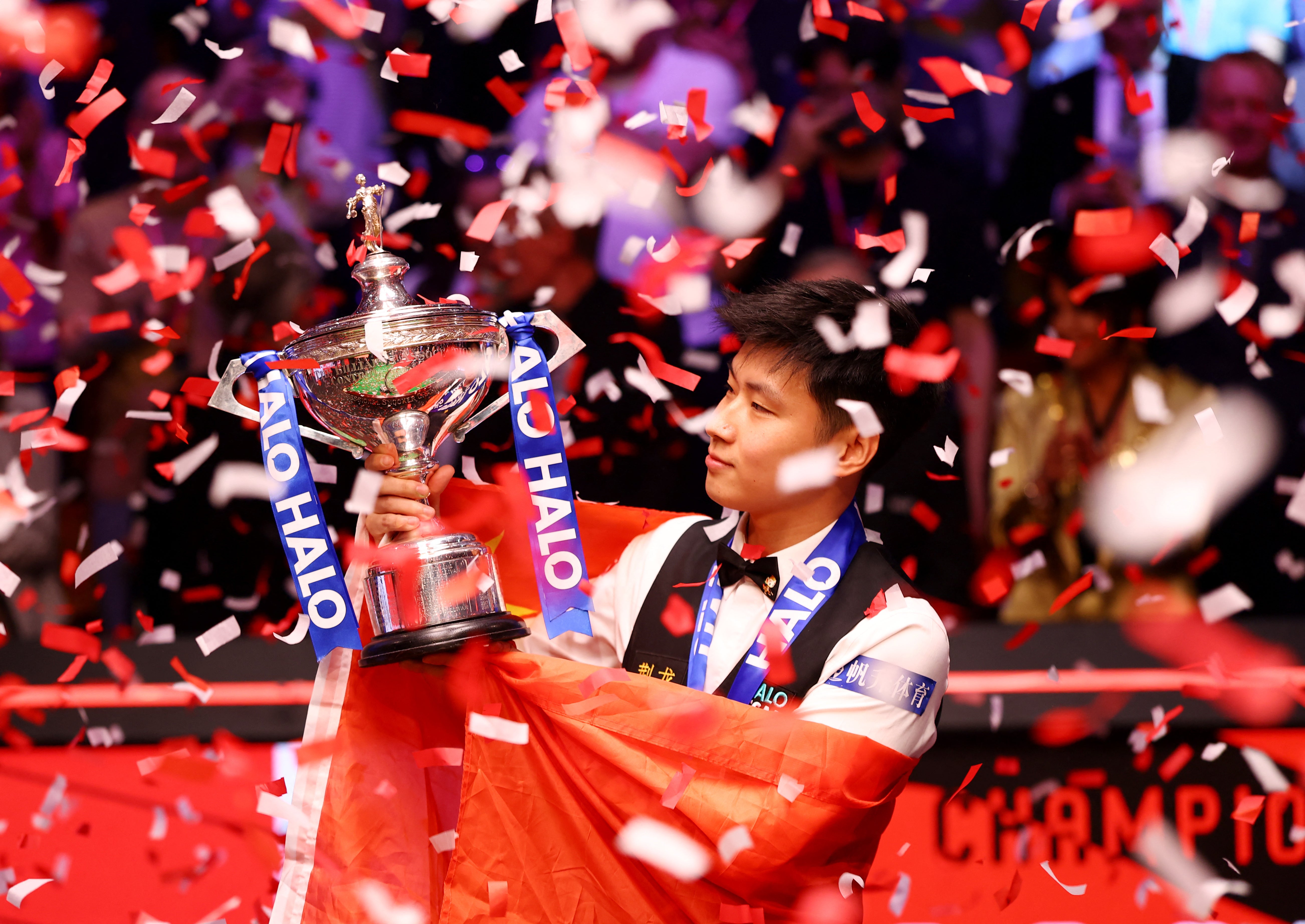 Zhao Xintong claimed glory at the Crucible