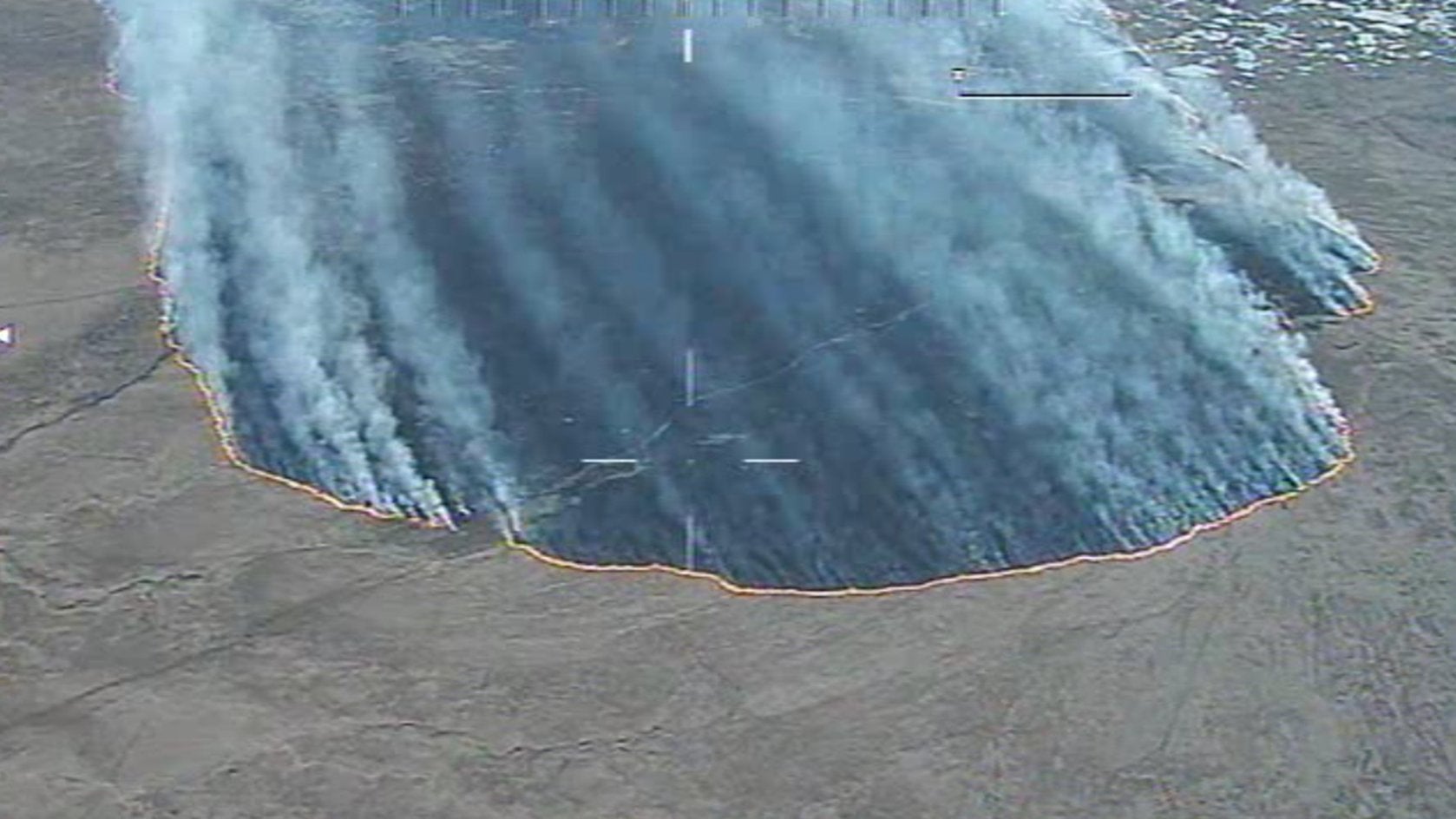 PAS South West Region photo of the wildfire on Dartmoor