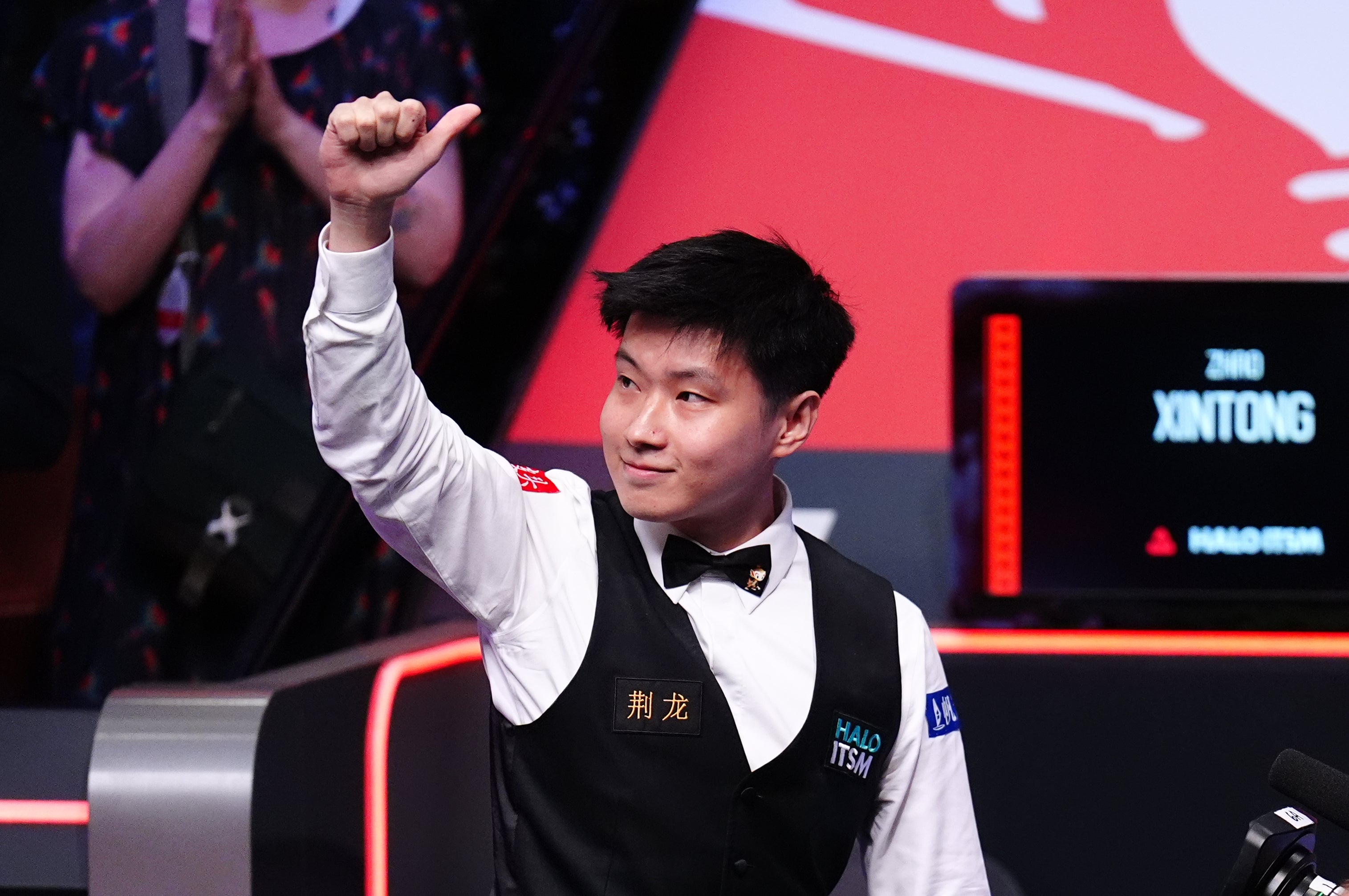 Zhao Xintong won the Players Championship on Sunday (Mike Egerton/PA)