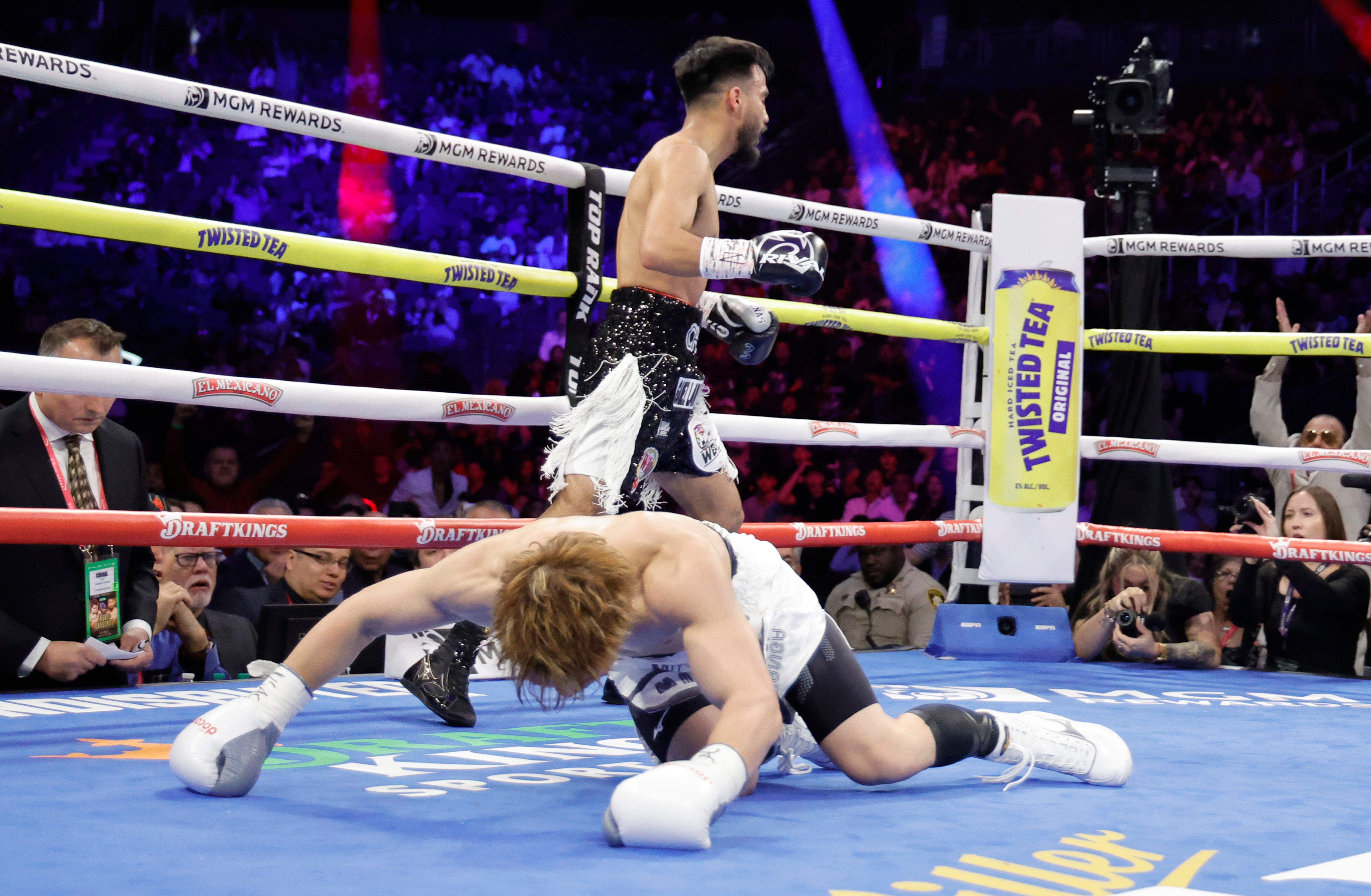 Naoya Inoue zasáhla plátno ve druhém kole