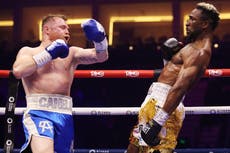 Boxing’s big weekend falls flat – but Canelo vs Crawford can inject new energy