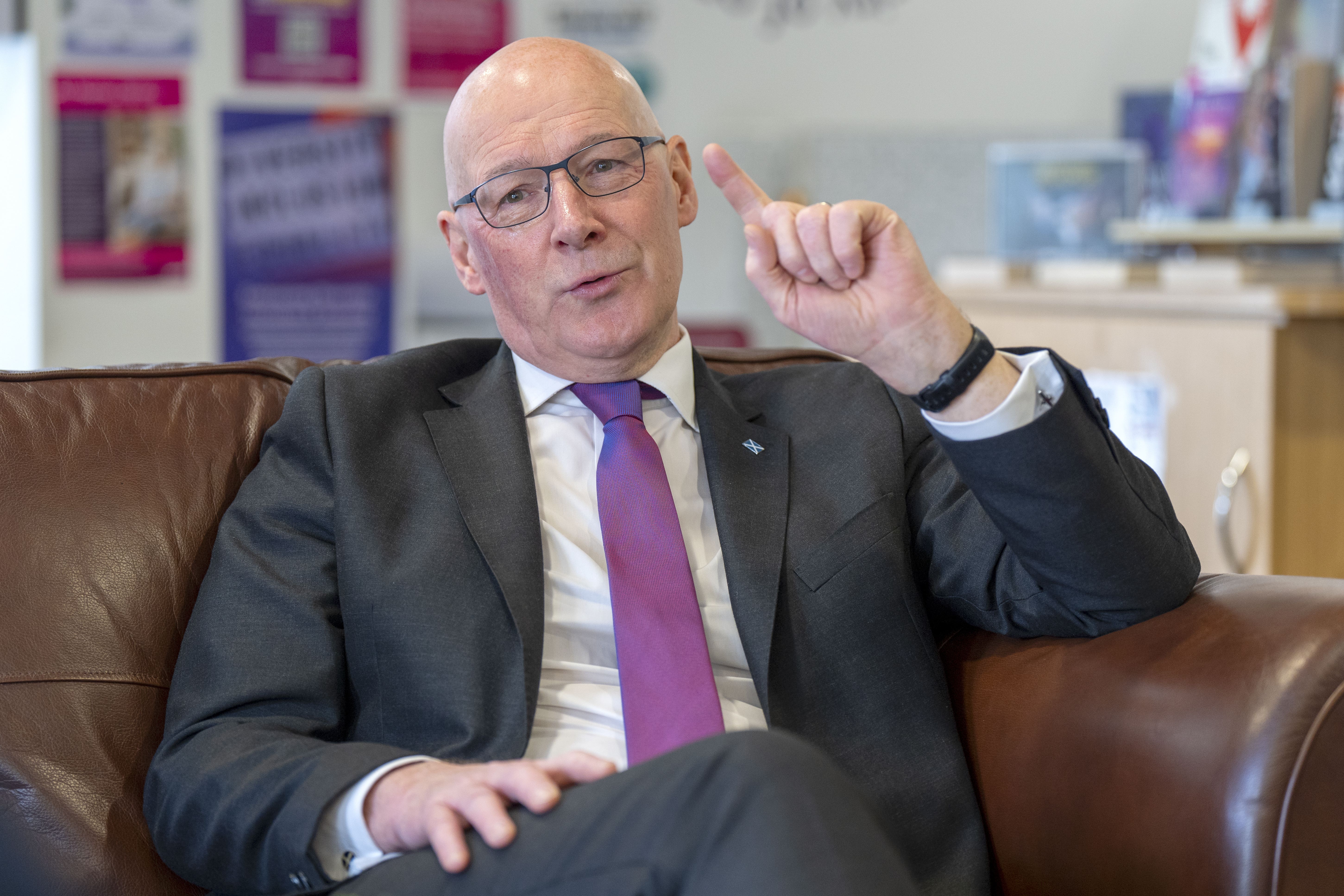 First Minister John Swinney will pledge action on the NHS – including to tackle the ‘8am lottery’ for GP appointments – in his Programme for Government on Tuesday (Jane Barlow/PA)