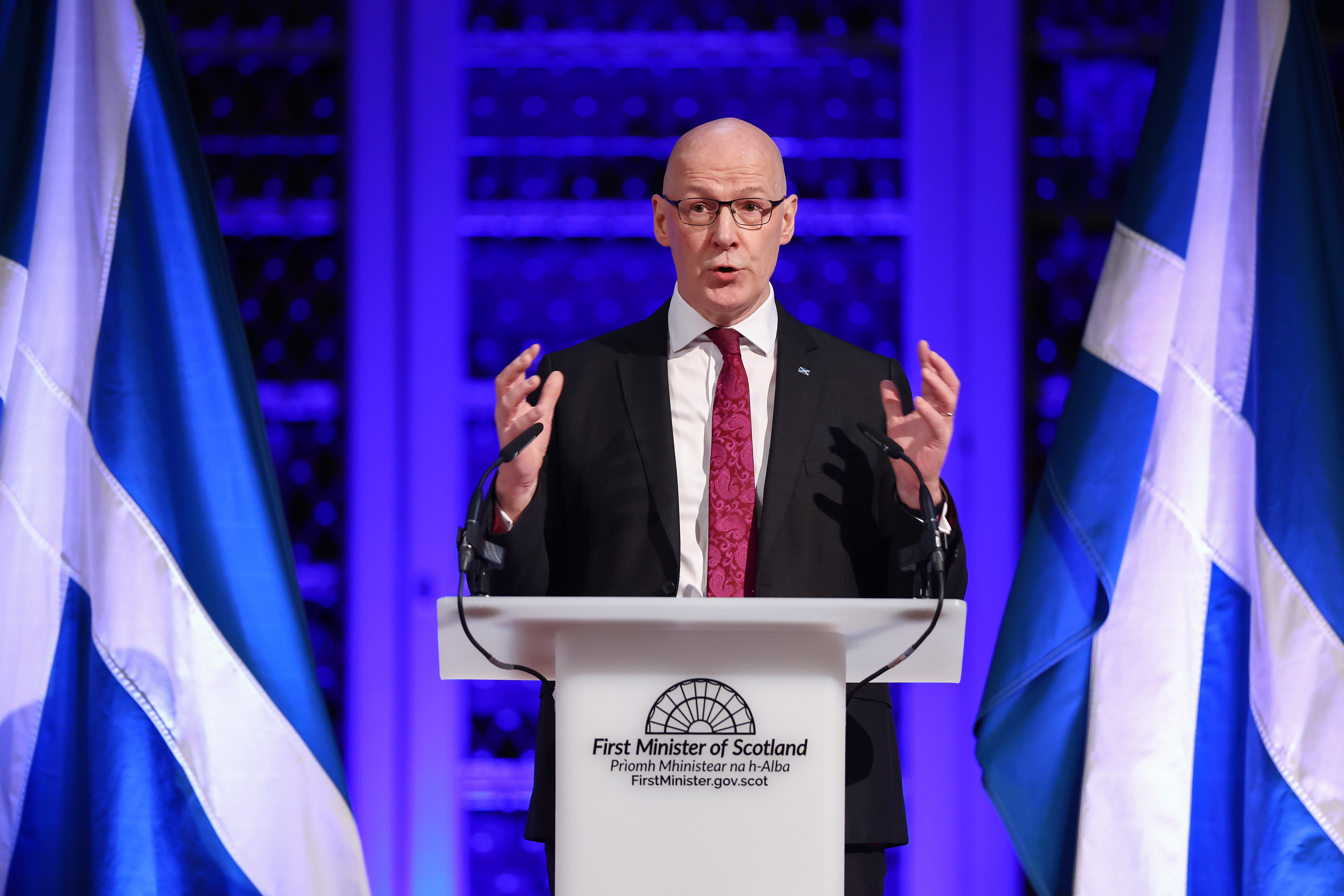 Eradicating child poverty is one of John Swinney’s defining missions in Government (Jeff Mitchell/PA)