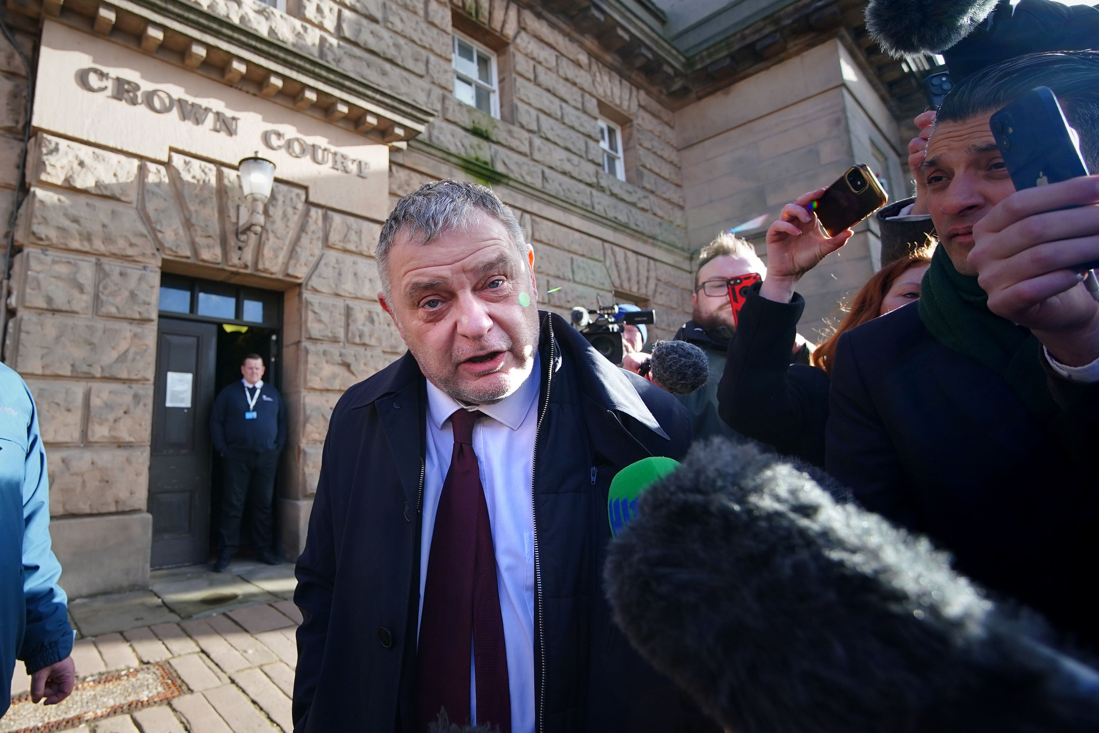 Former Runcorn and Helsby MP Mike Amesbury said he was ‘disappointed’ but ‘not surprised’ by Reform’s by-election victory in his former seat (PA)