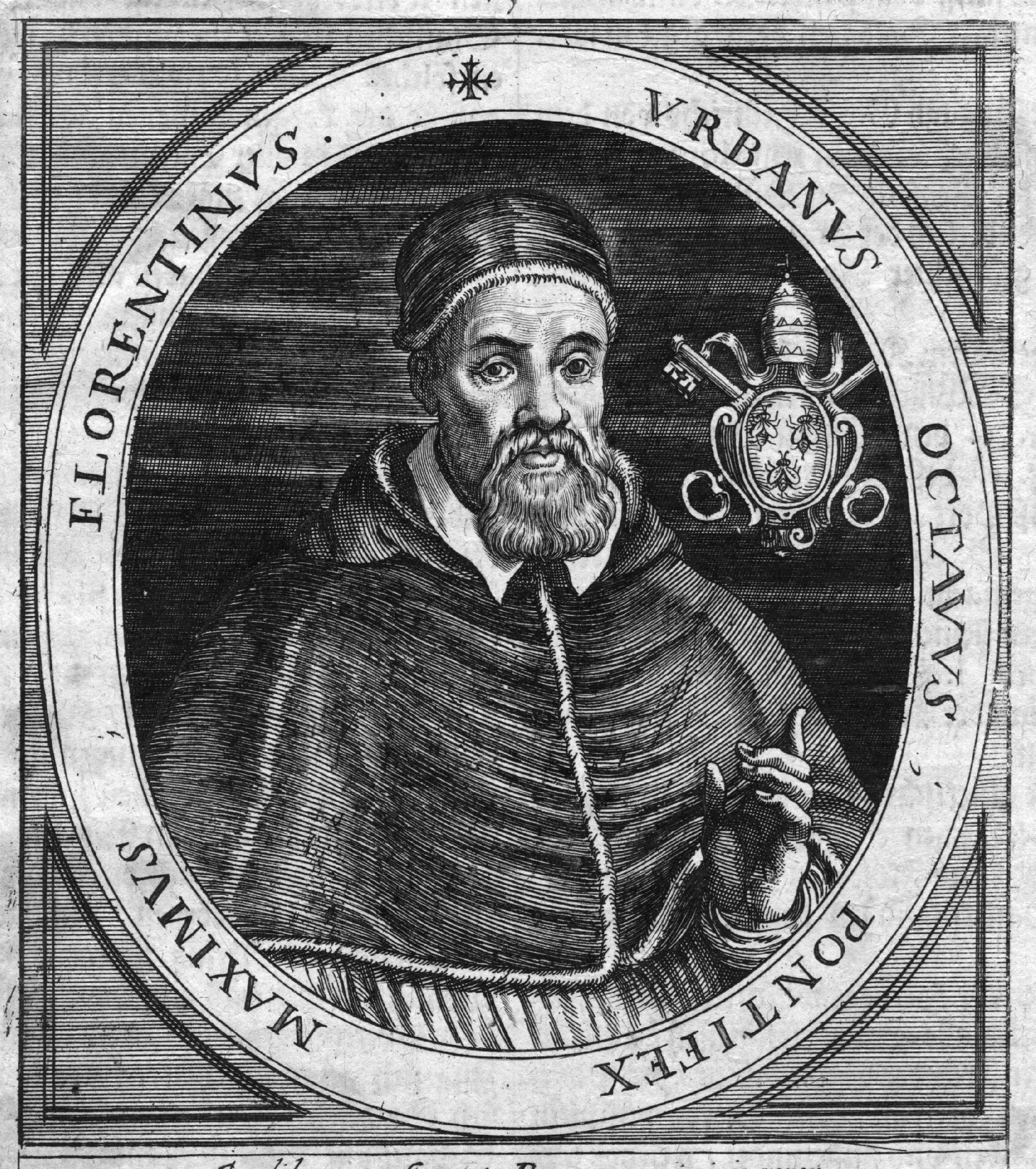 The 1623 conclave saw Pope Urban VIII elected