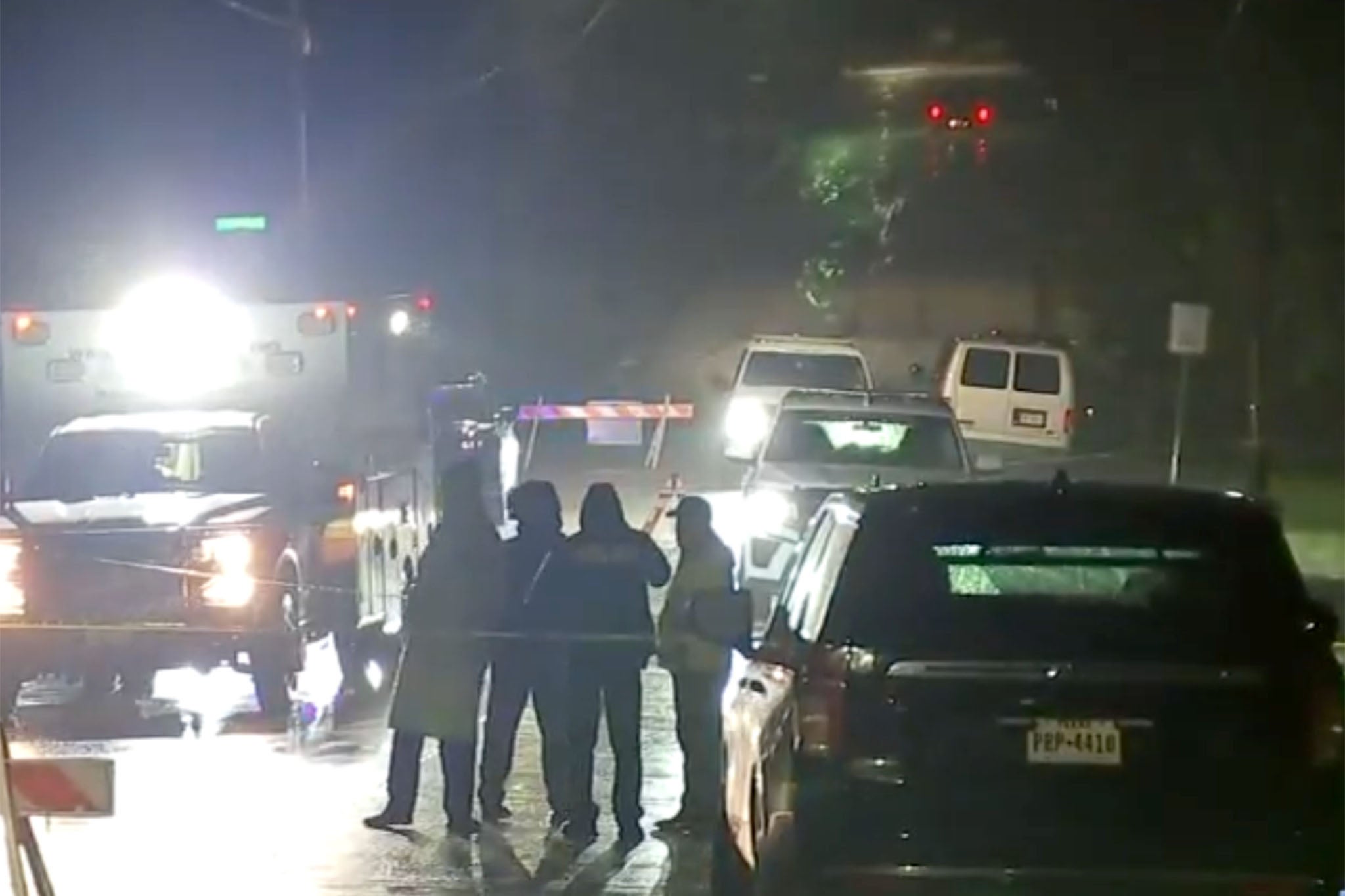 Over a dozen law enforcement officials attended the scene to try and save the missing girl