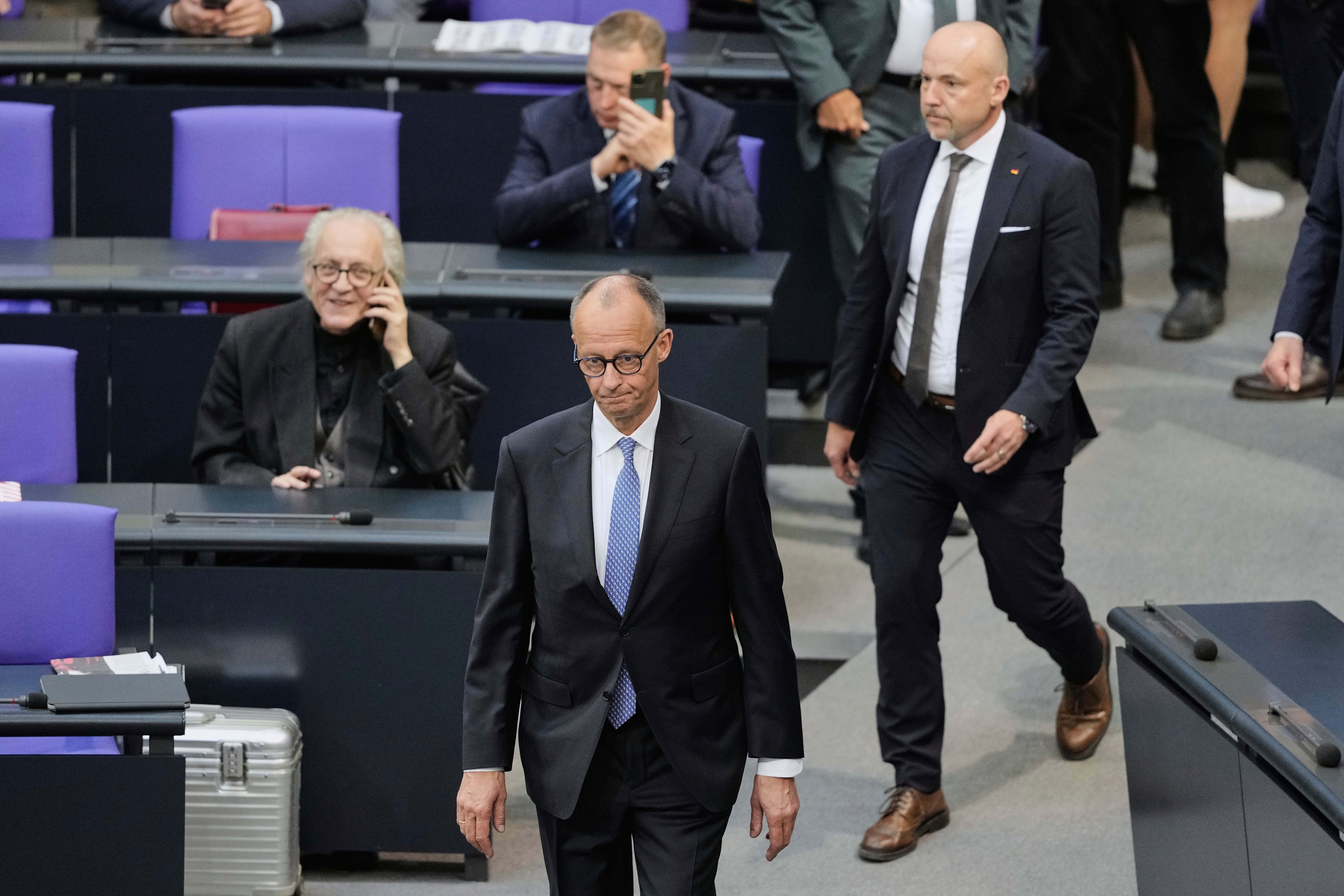 APTOPIX Germany New Chancellor