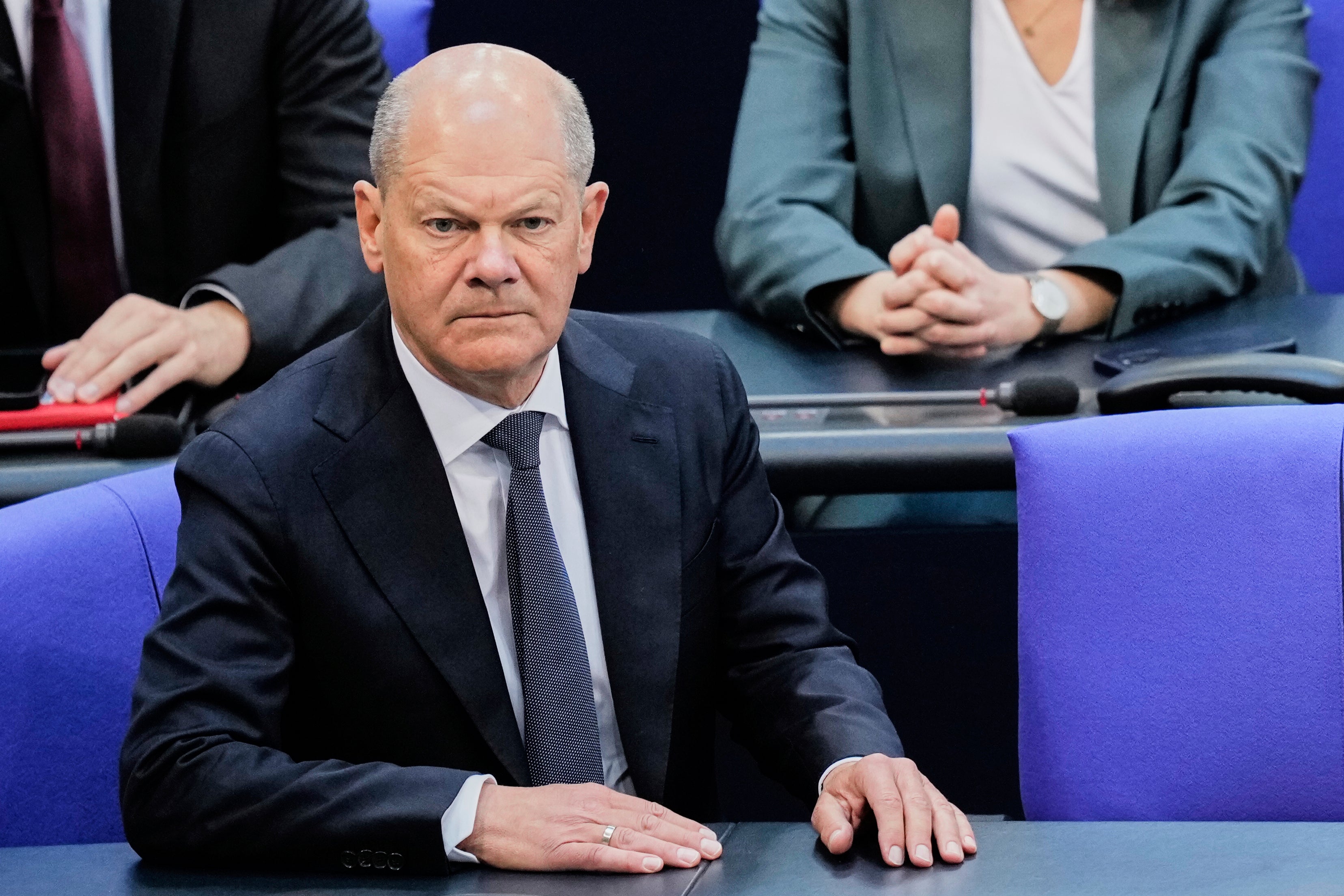 Former German chancellor Olaf Scholz was against sending Taurus missiles to Ukraine