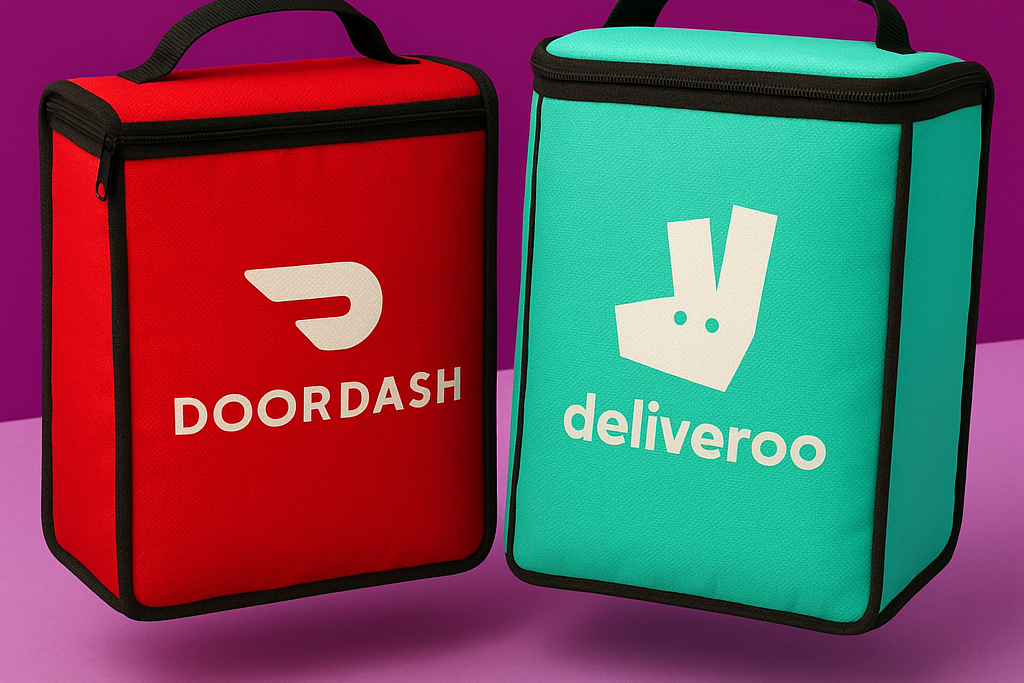 Food delivery app Deliveroo is being snapped up by US rival DoorDash in a takeover deal worth £2.9 billion (DoorDash/PA)