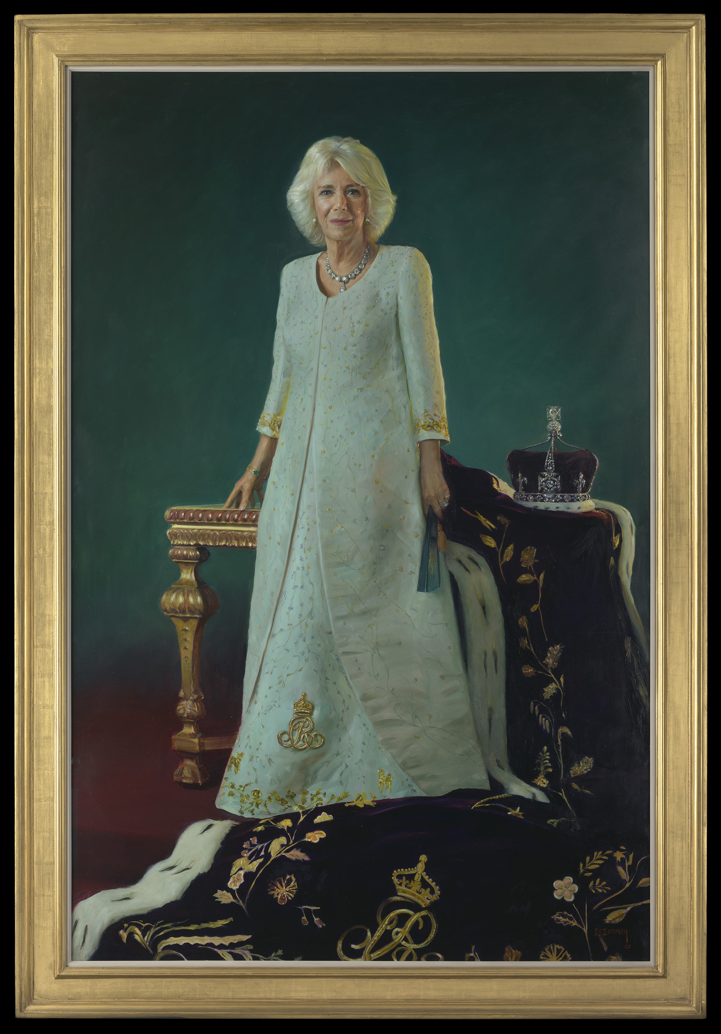The Queen’s portrait (His Majesty King Charles III 2025/Royal Collection Enterprises Ltd)