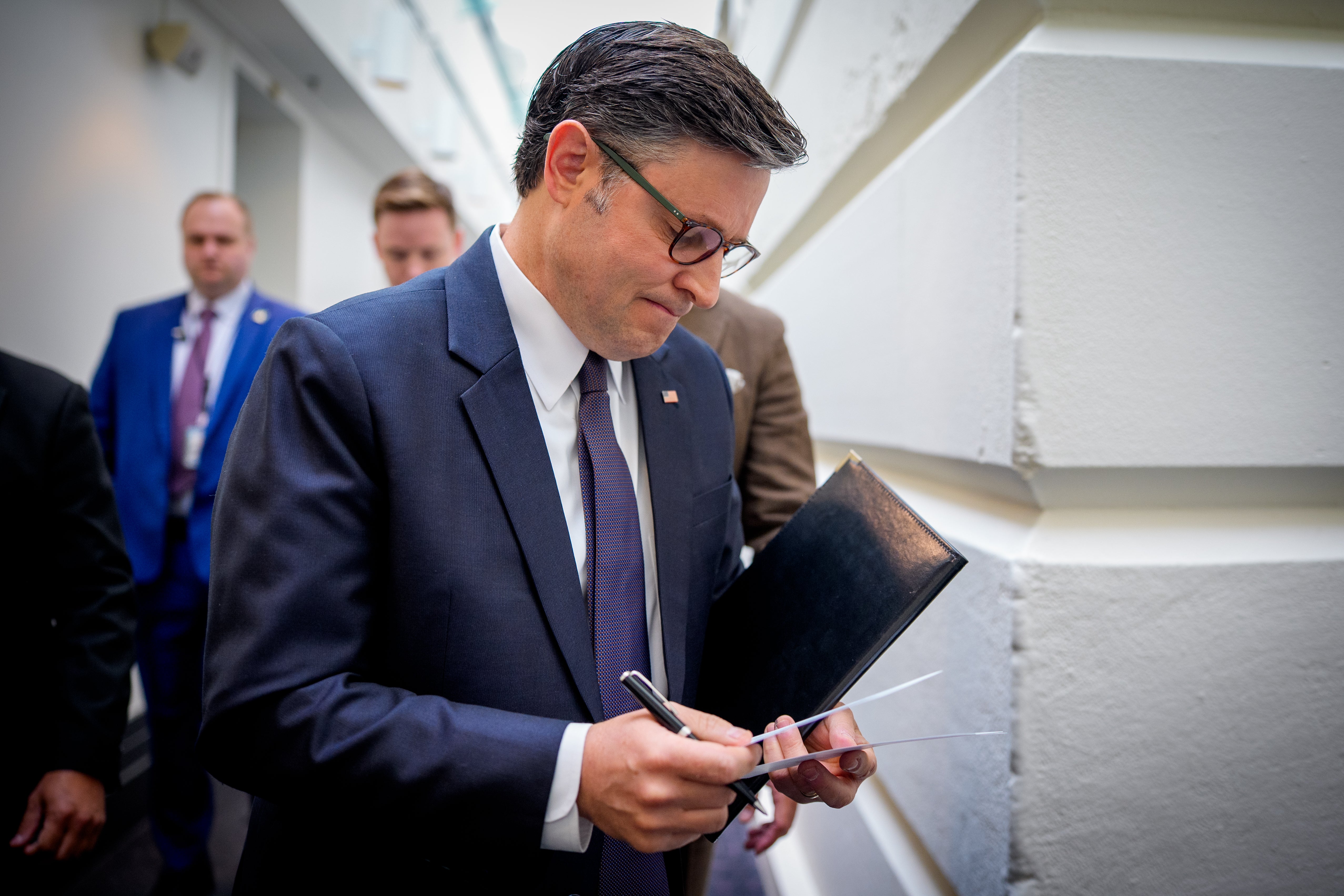 House Speaker Mike Johnson has lowered the amount of tax cuts he hoped to pass from $4.5 trillion to $4 trillion