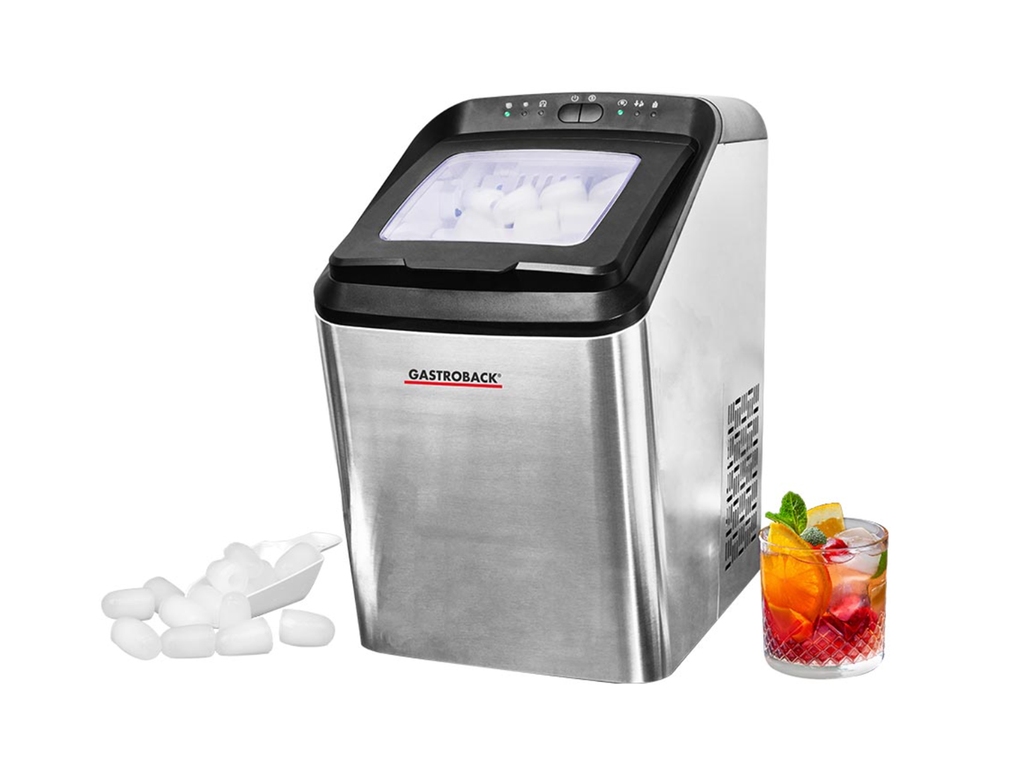 Best ice maker IndyBest review Gastroback ice maker bartender pro