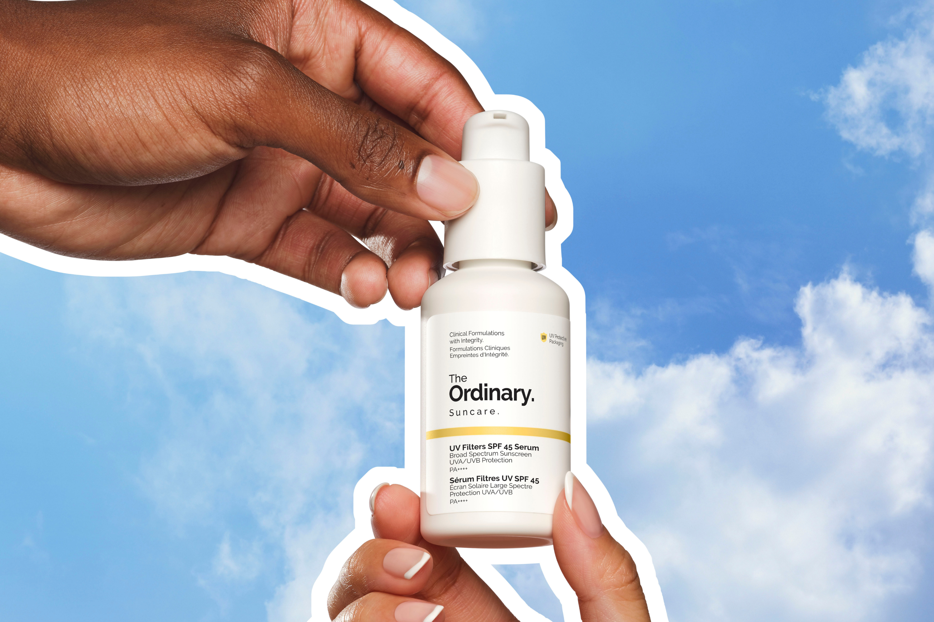 The new SPF has been reformulated without zinc oxide