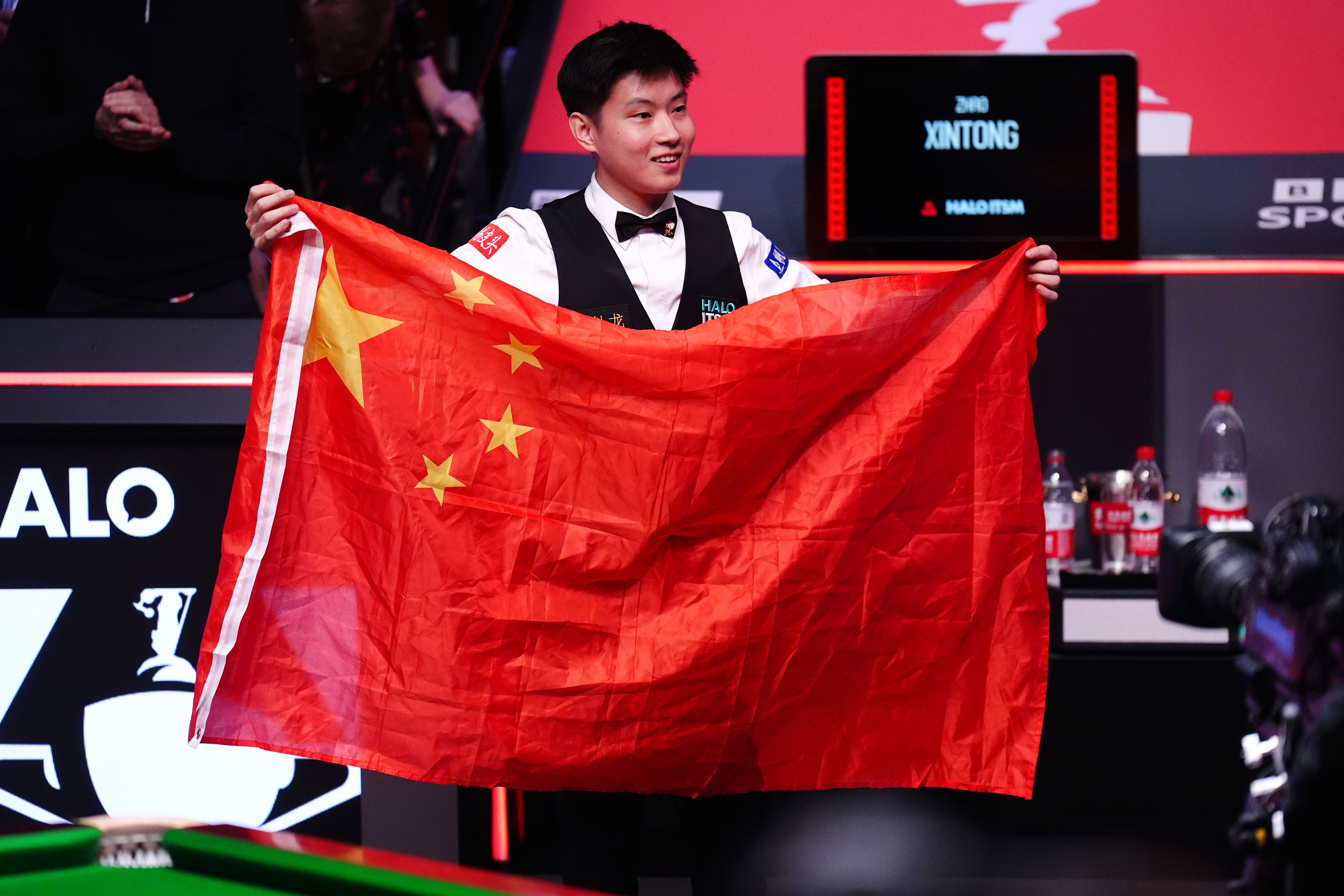 Zhao Xintong’s world title win is set to pave the way for a new generation of Chinese stars (Mike Egerton/PA)