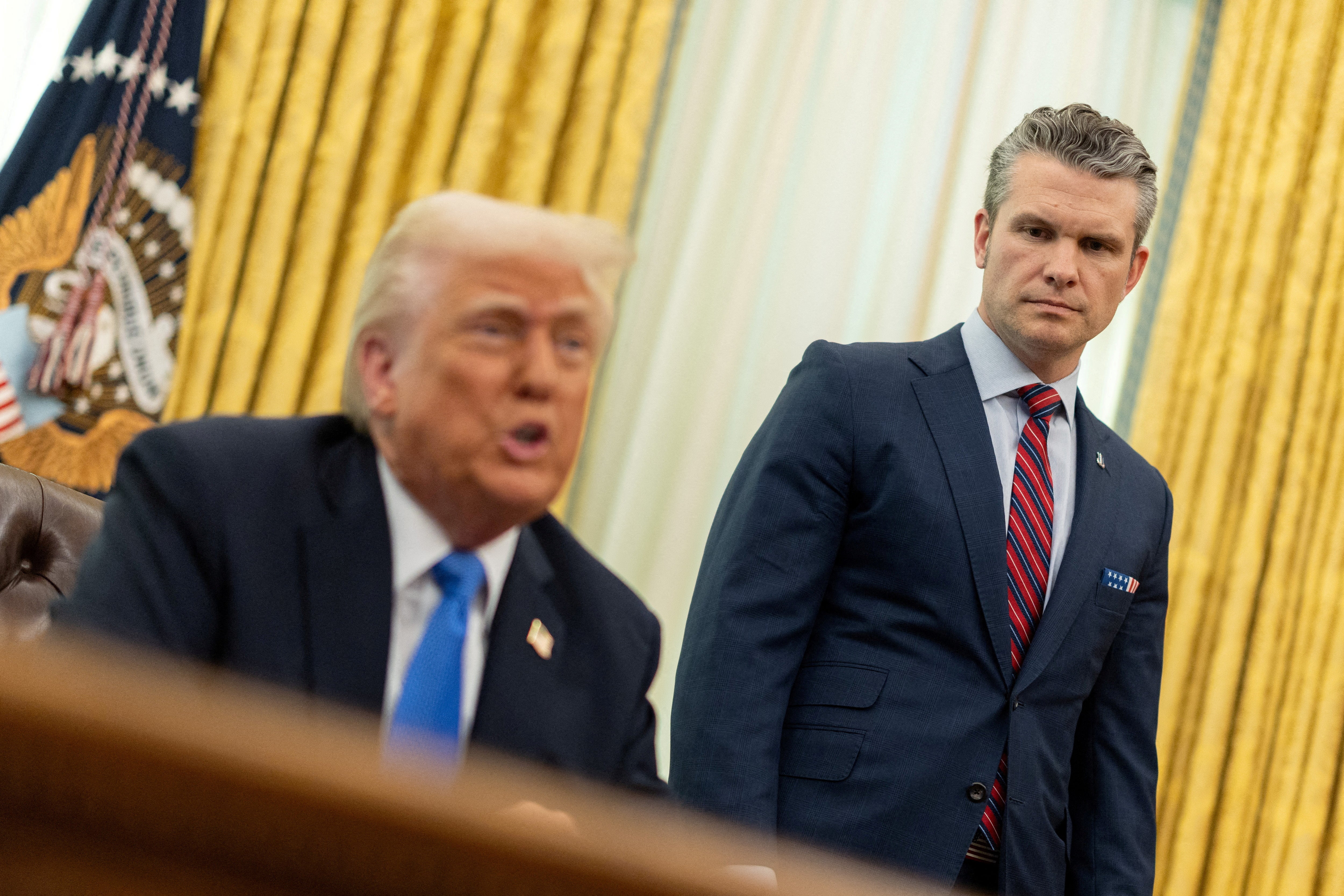 Defense Secretary Pete Hegseth allegedly ordered a pause of 11 flights with Ukraine aid shortly after Trump taking office, to the surprise of administration officials