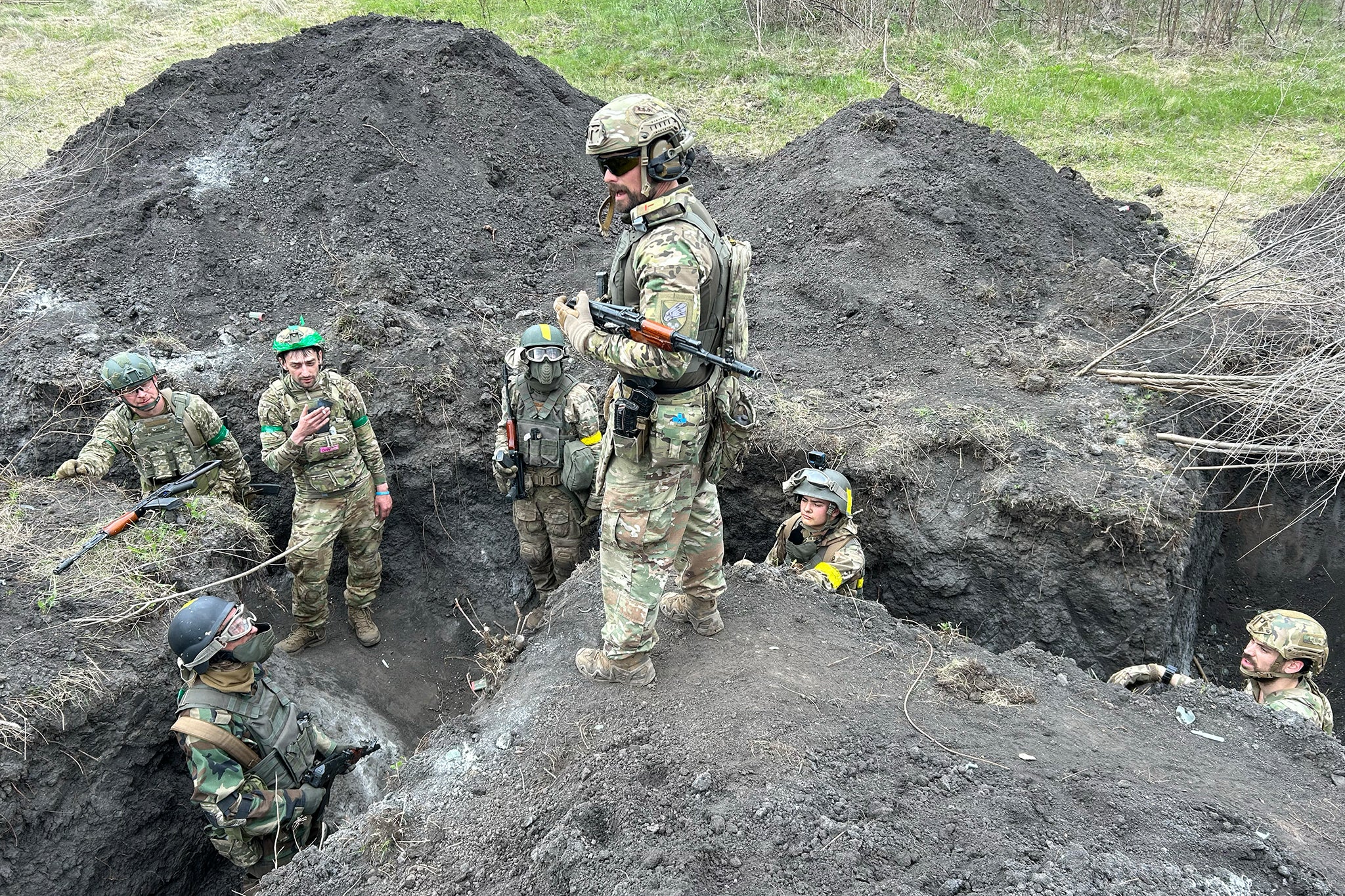 This unlikely patch of rural Donetsk has become a hub for an influx of foreigners signing up to fight for Ukraine