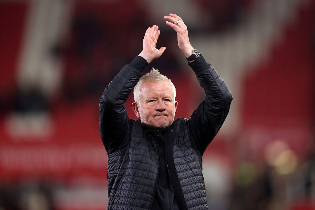 Chris Wilder se dívá na další propagaci