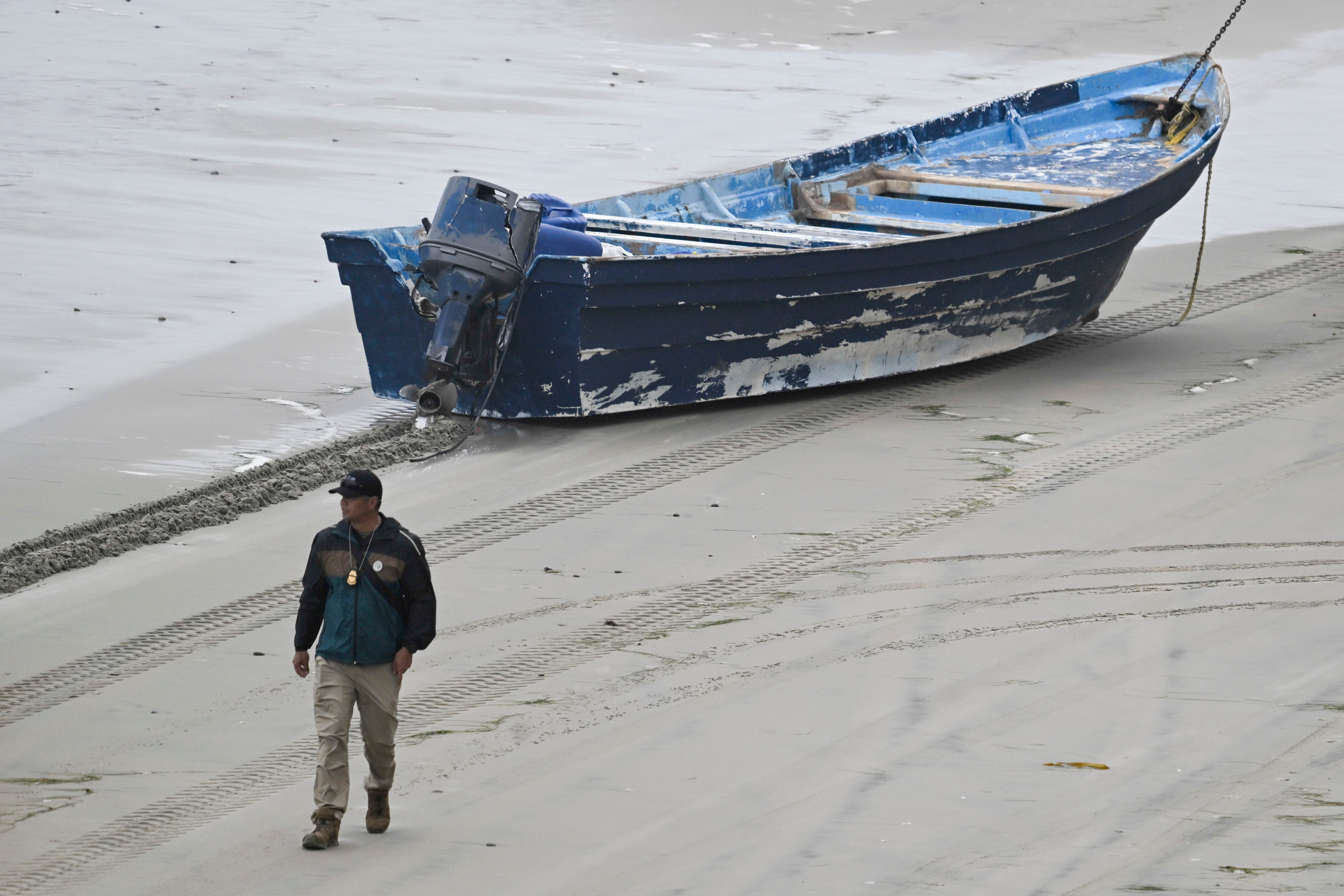 California Capsized Boat