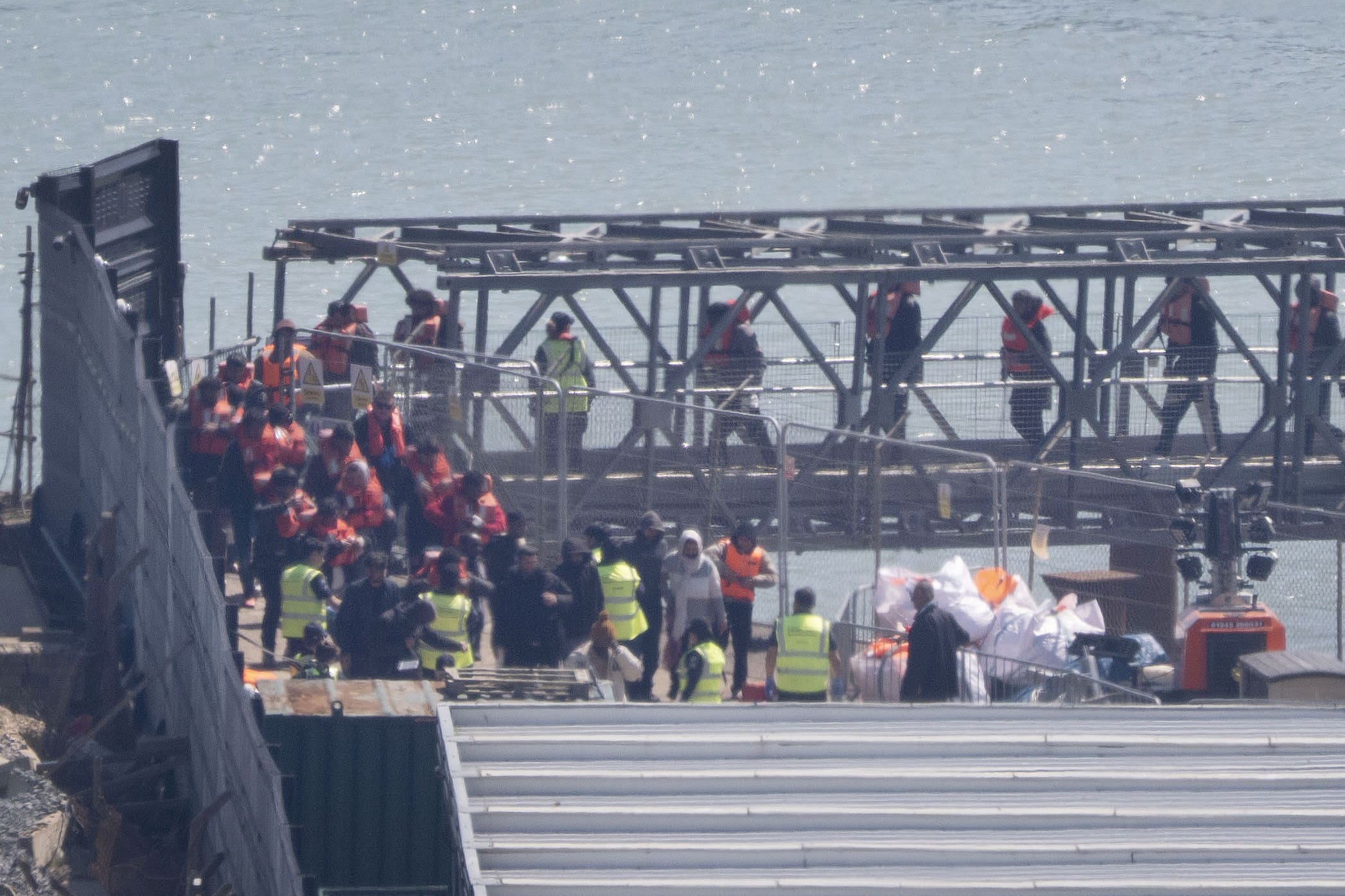 The Tories said their new Bill sets out a clear vision for border control (PA)