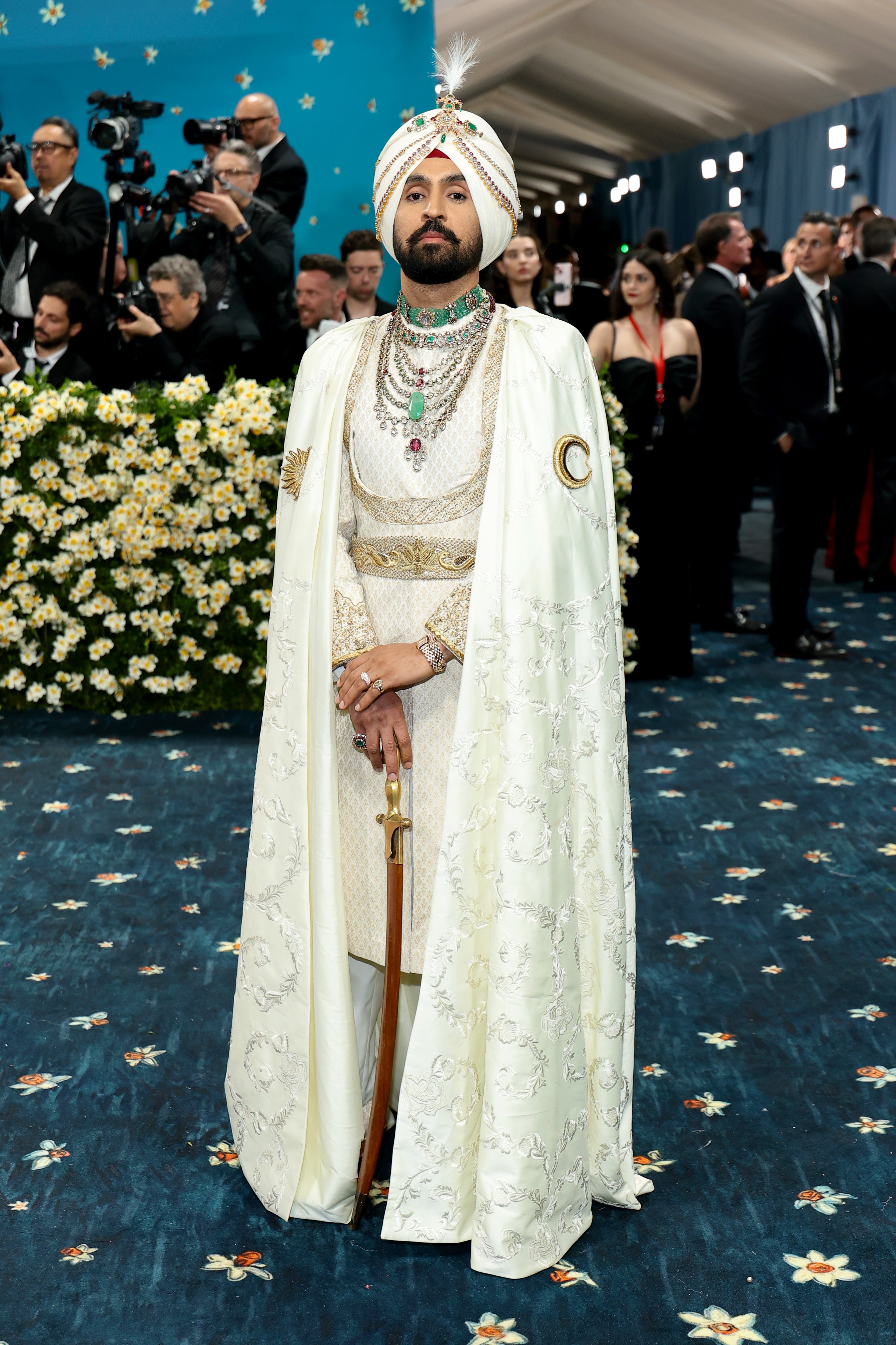 Diljit Dosanjh’s look is a homage to Maharaja Bhupinder Singh of Patiala, one of the most opulent Indian royals of the early 20th century