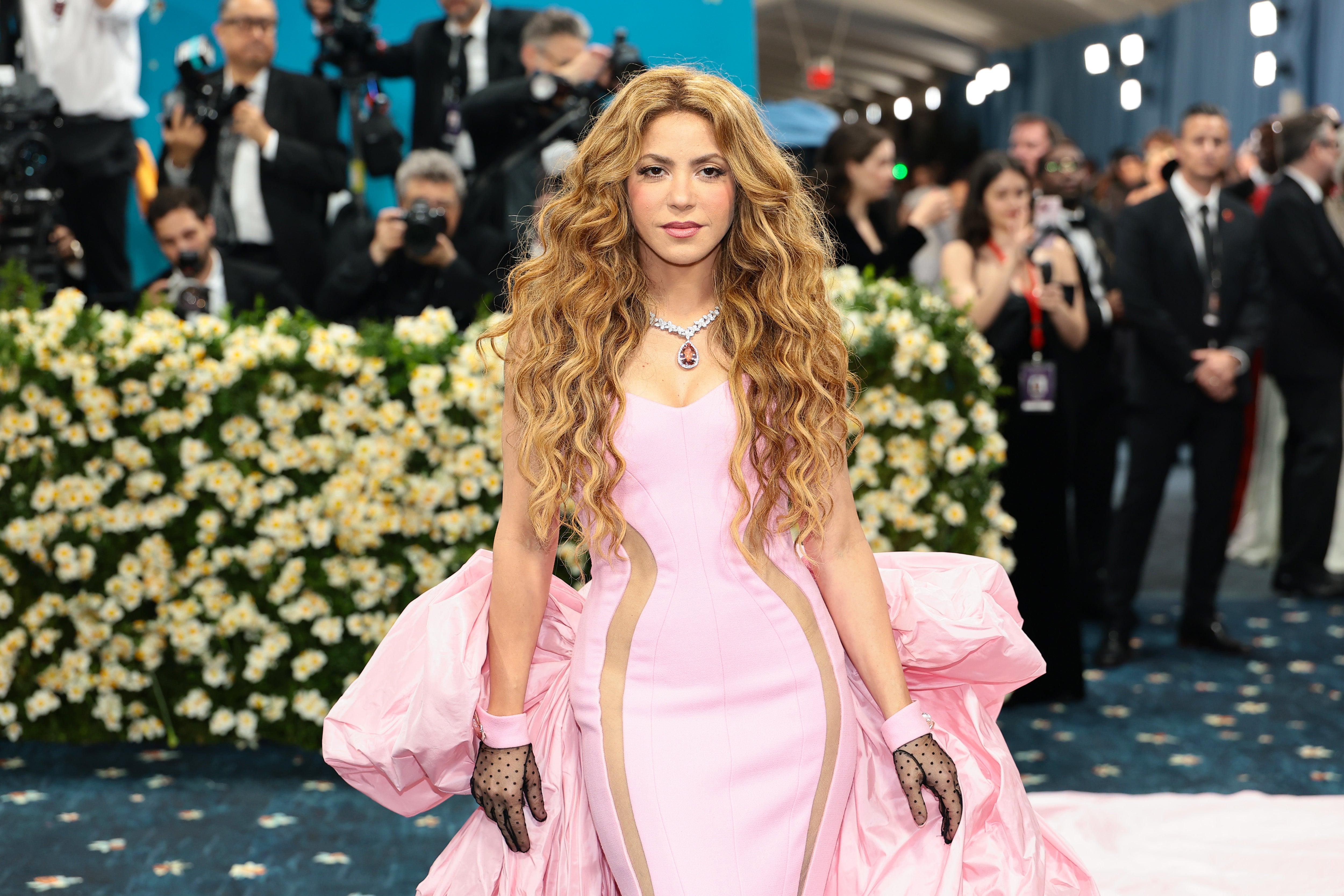 Shakira has been accused of disregarding the theme at the 2025 Met Gala