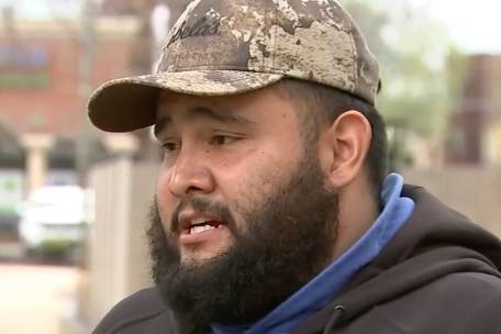Marco Velazquez says he moved home that had been occupied by alleged squatters