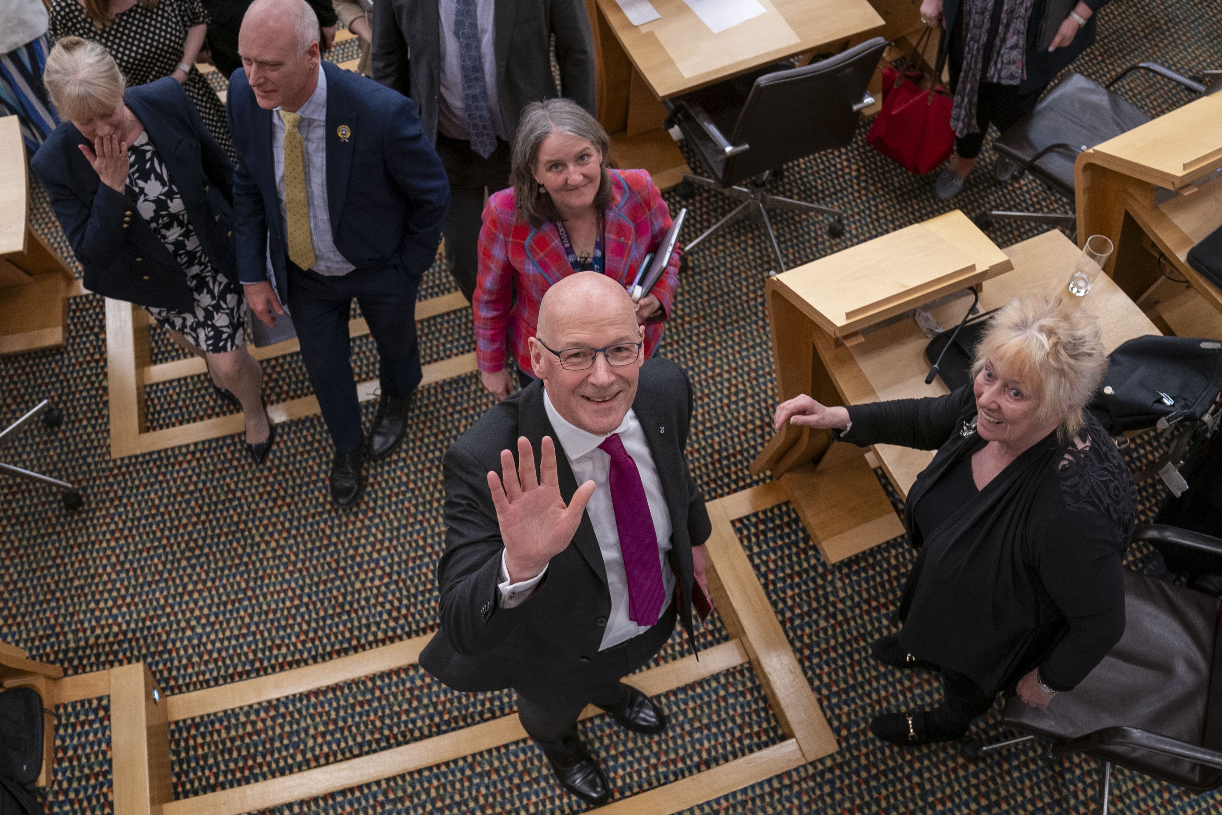 John Swinney (Jane Barlow/PA)