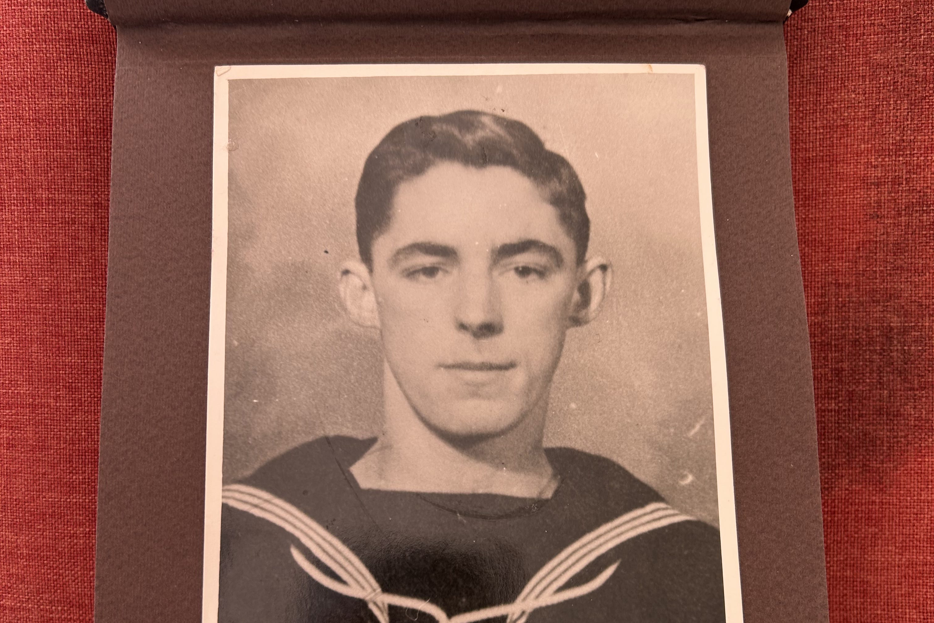 100-year-old Tom Berry in 1943 during his naval training in Skegness (Royal British Legion/PA)