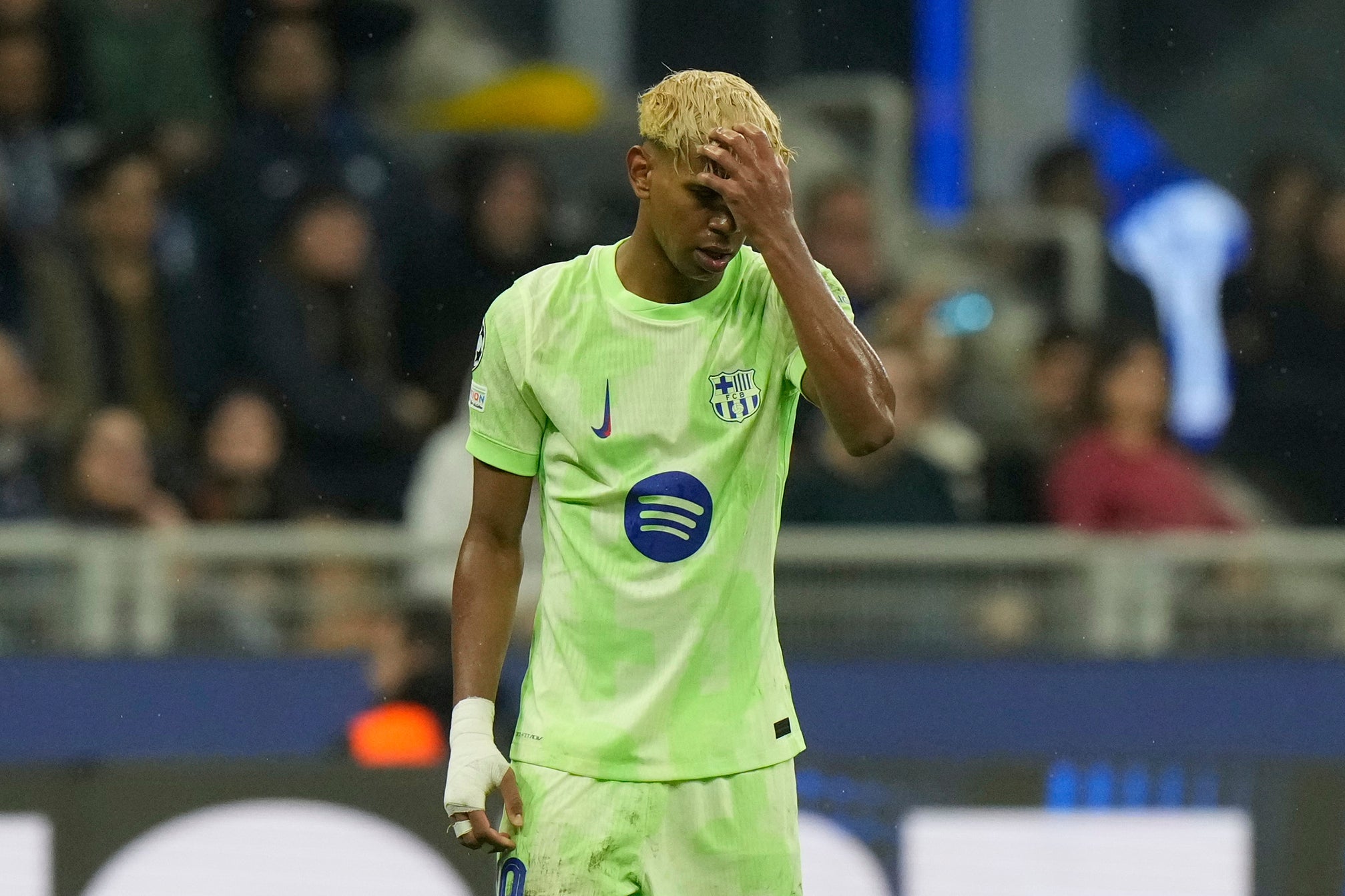 Lamine Yamal responds to defeat against Inter