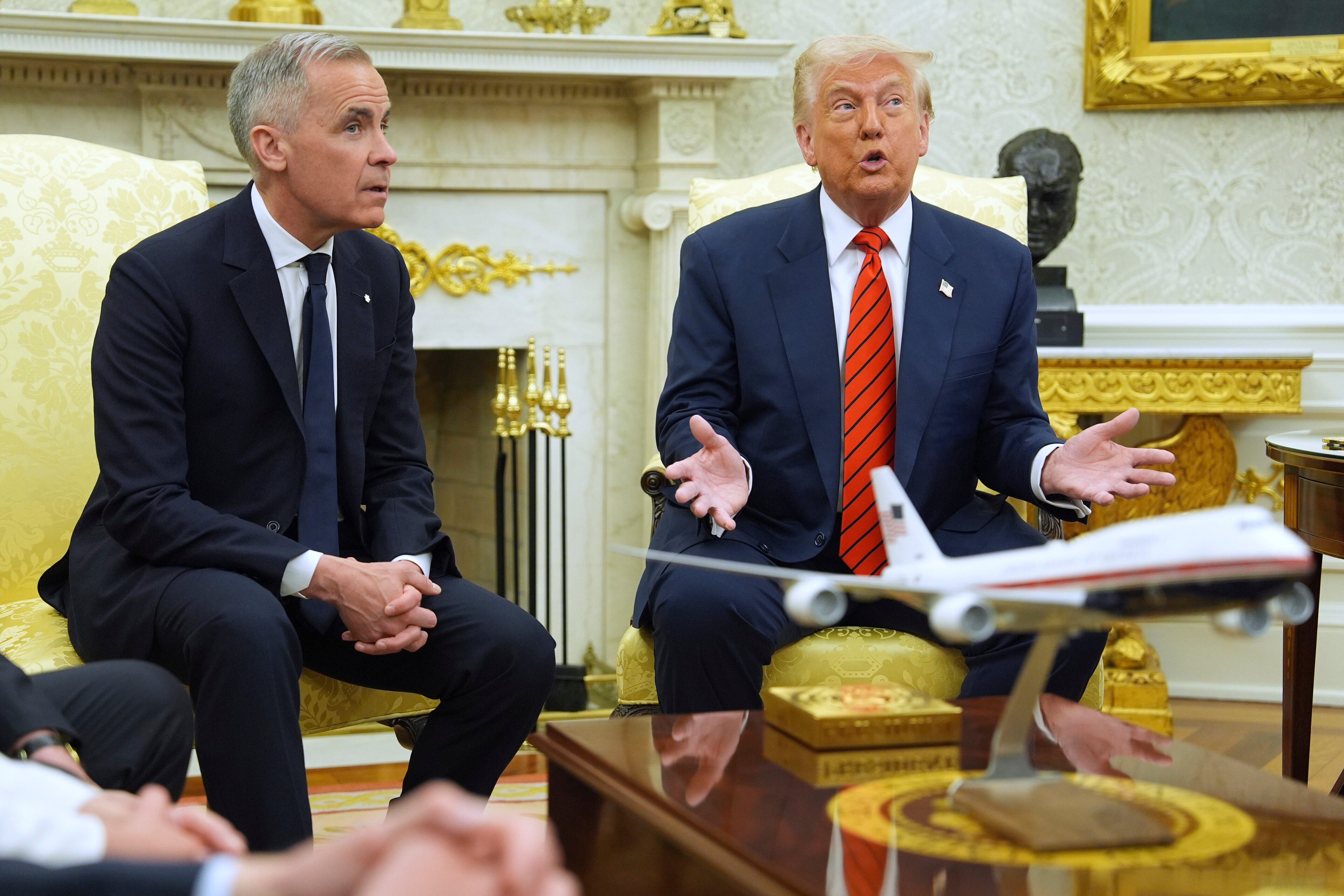 Prime Minister Mark Carney's office said there are ‘active discussions’ with the Trump administration on security systems – both existing and future