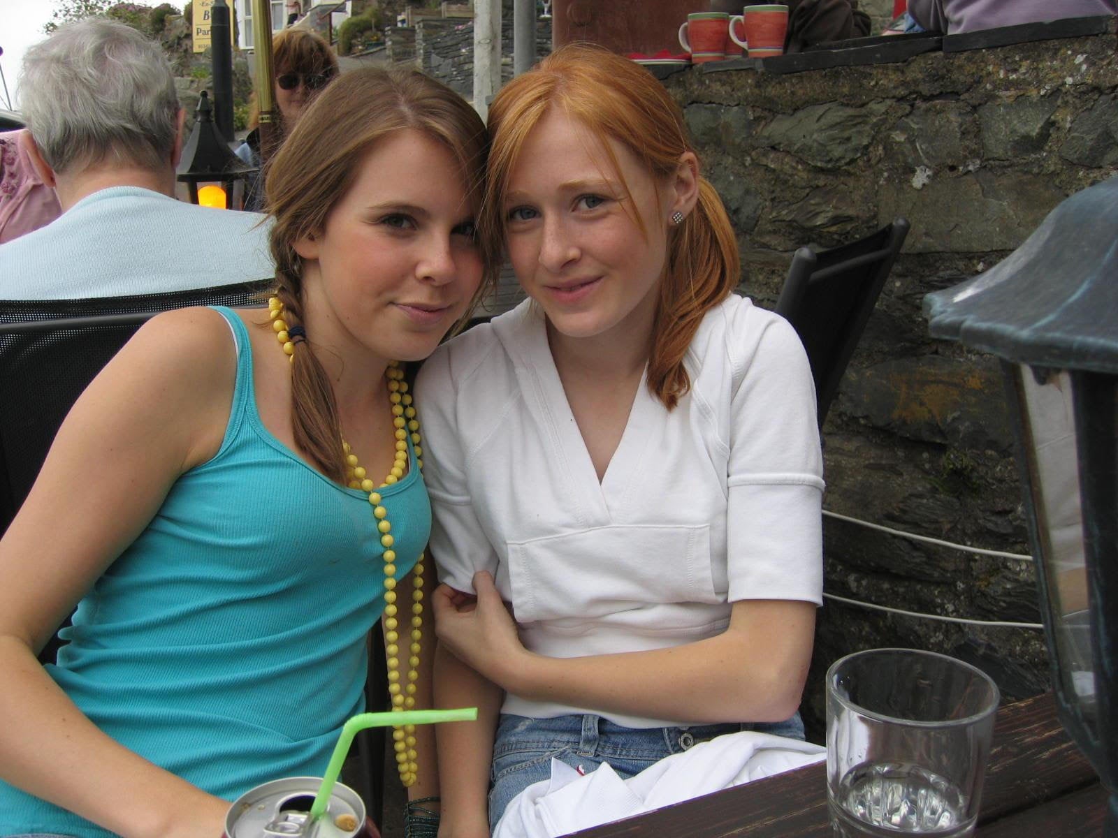 Gemma and Ruth as teenagers
