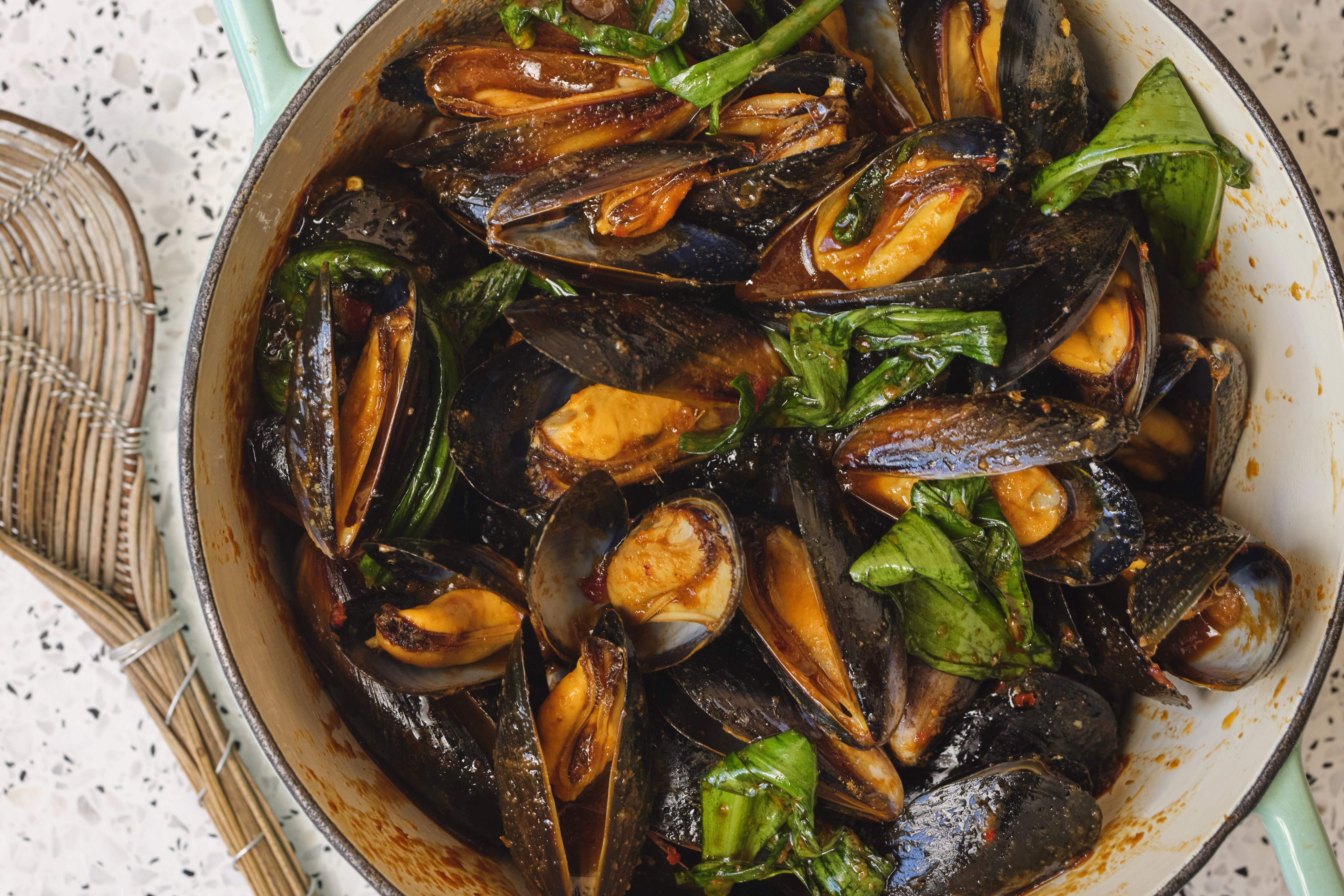 Try this shellfish dish with a Malaysian twist