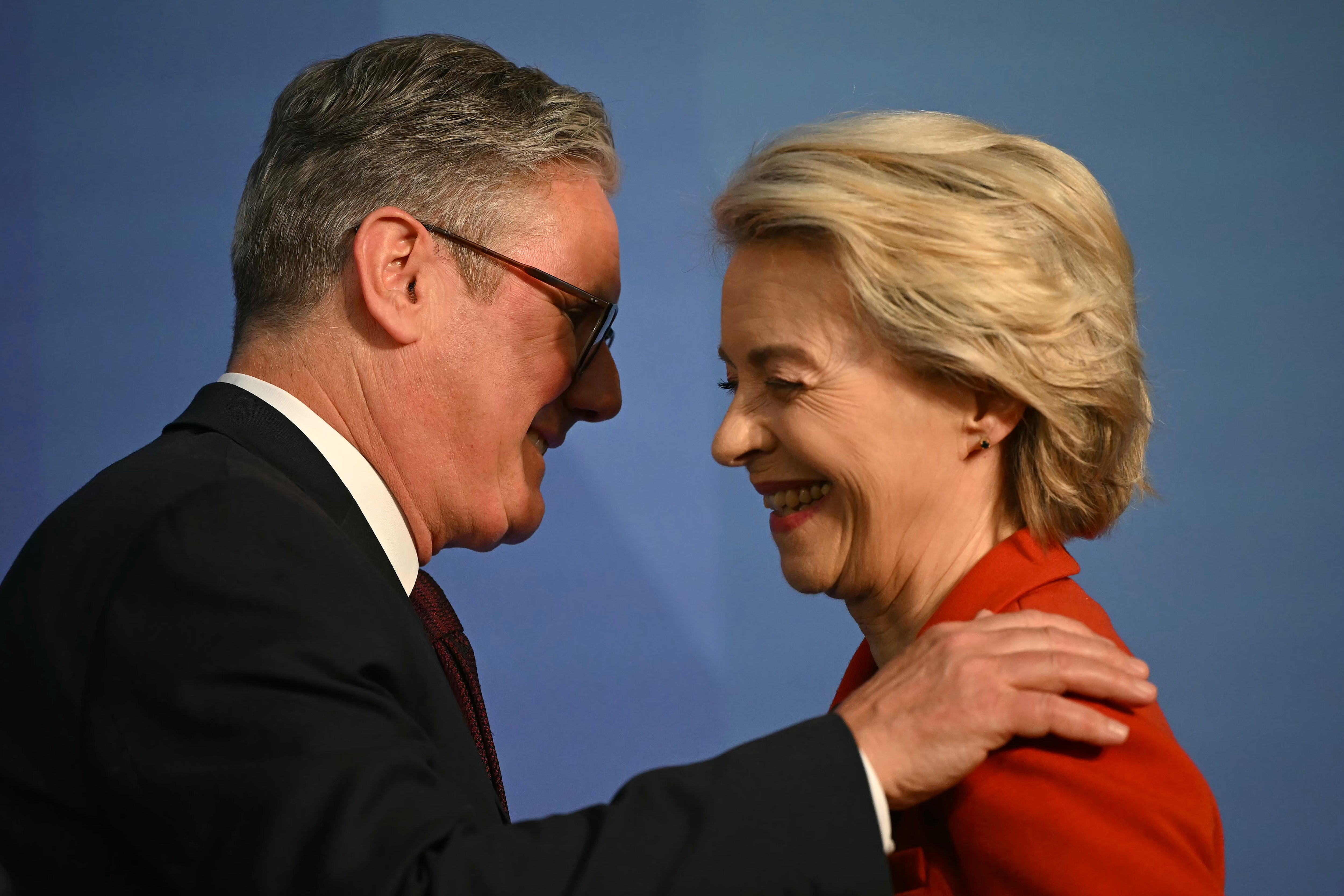 Prime Minister Sir Keir Starmer and European Commission President Ursula von der Leyen will meet for a summit on May 19 to unveil a Brexit reset deal (Justin Tallis/PA)