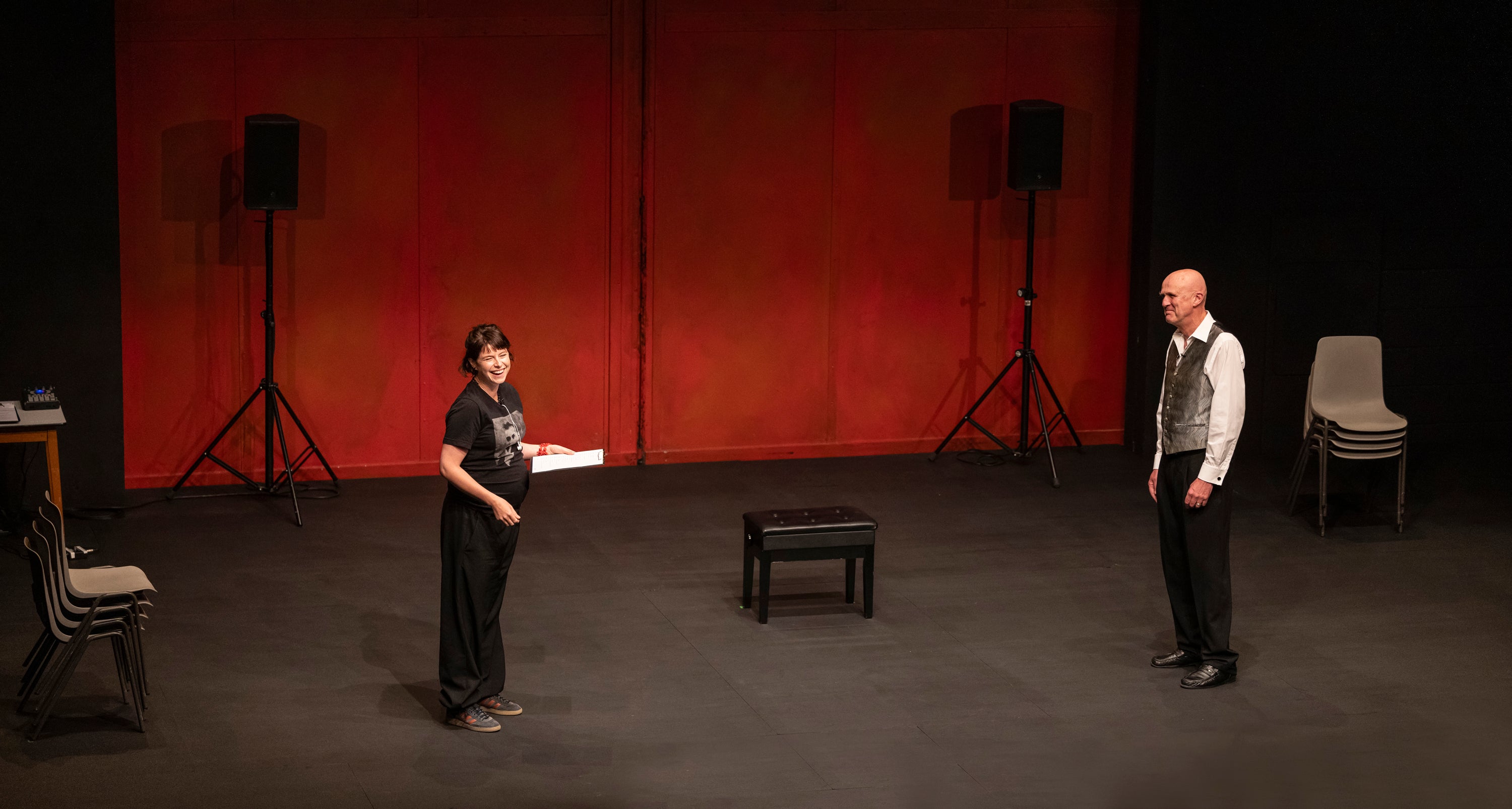 ‘Tender and tentative’ – the obvious, off-the-cuff style gives things an electric atmosphere