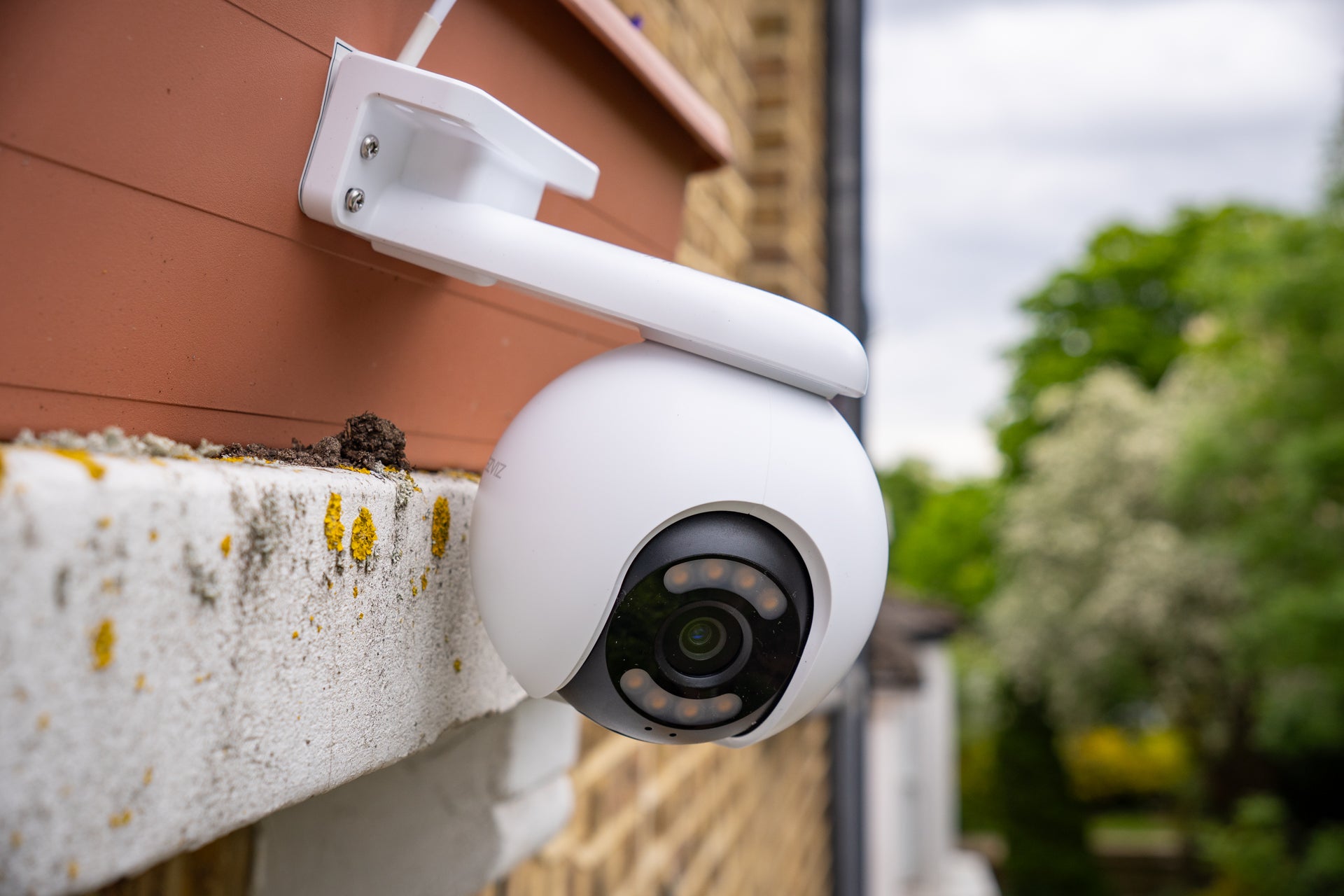 Other features include colour night vision, a microphone and speaker for two-way audio