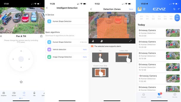 Ezviz H8x security camera app