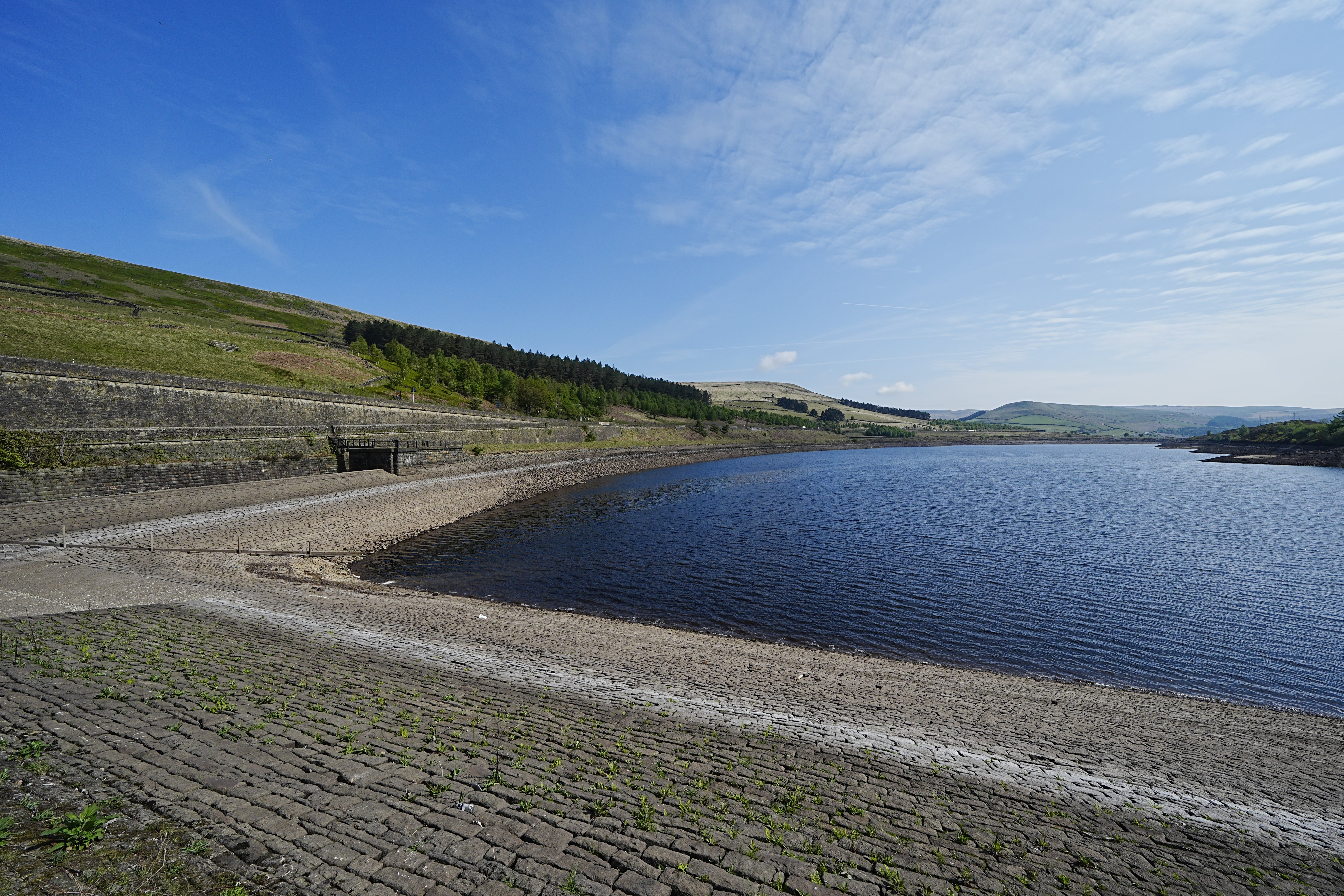 Reservoirs are at lower levels than before the summer drought of 2022