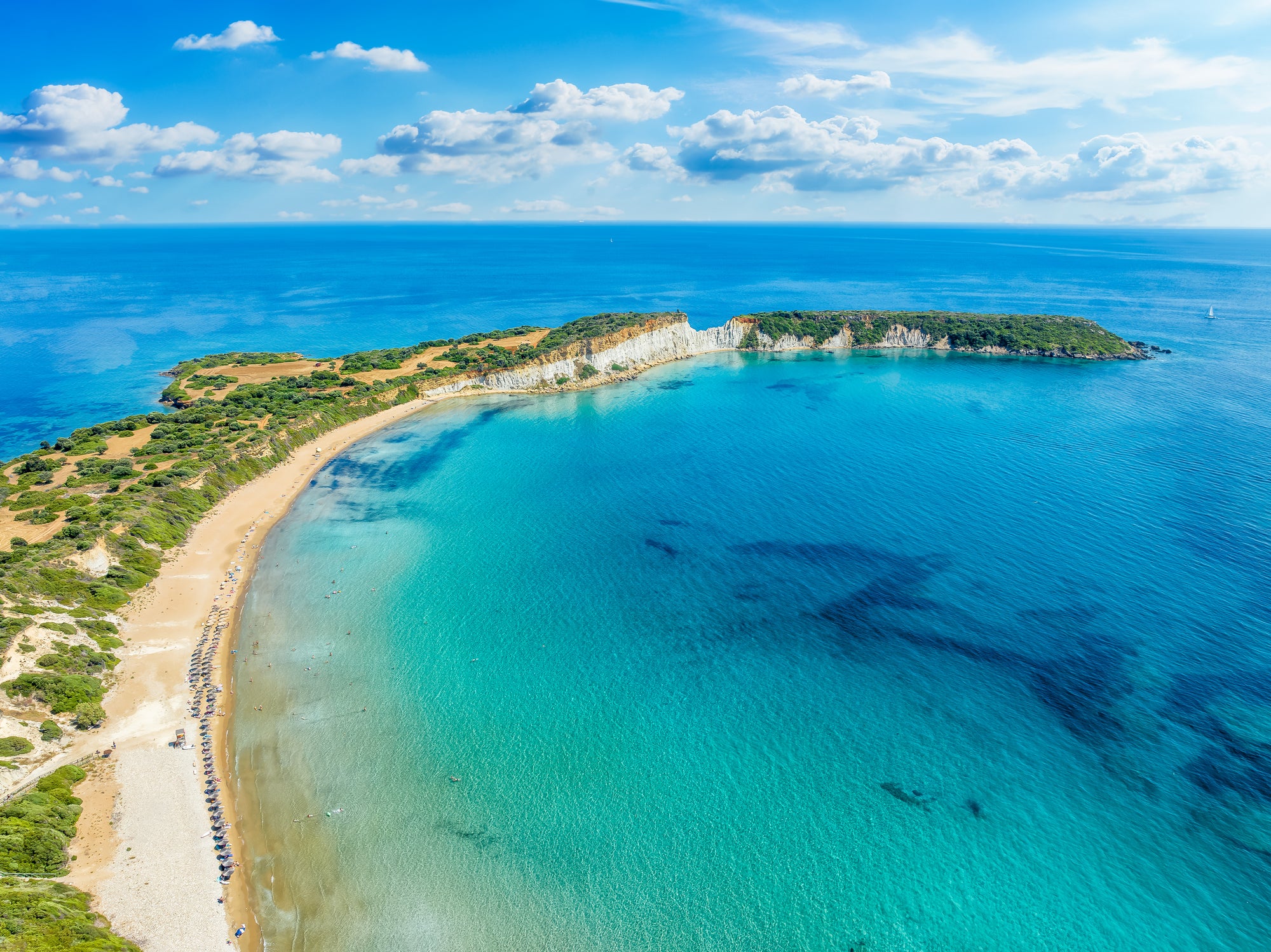 Gerakas on Zakynthos is an important nesting site for sea turtles