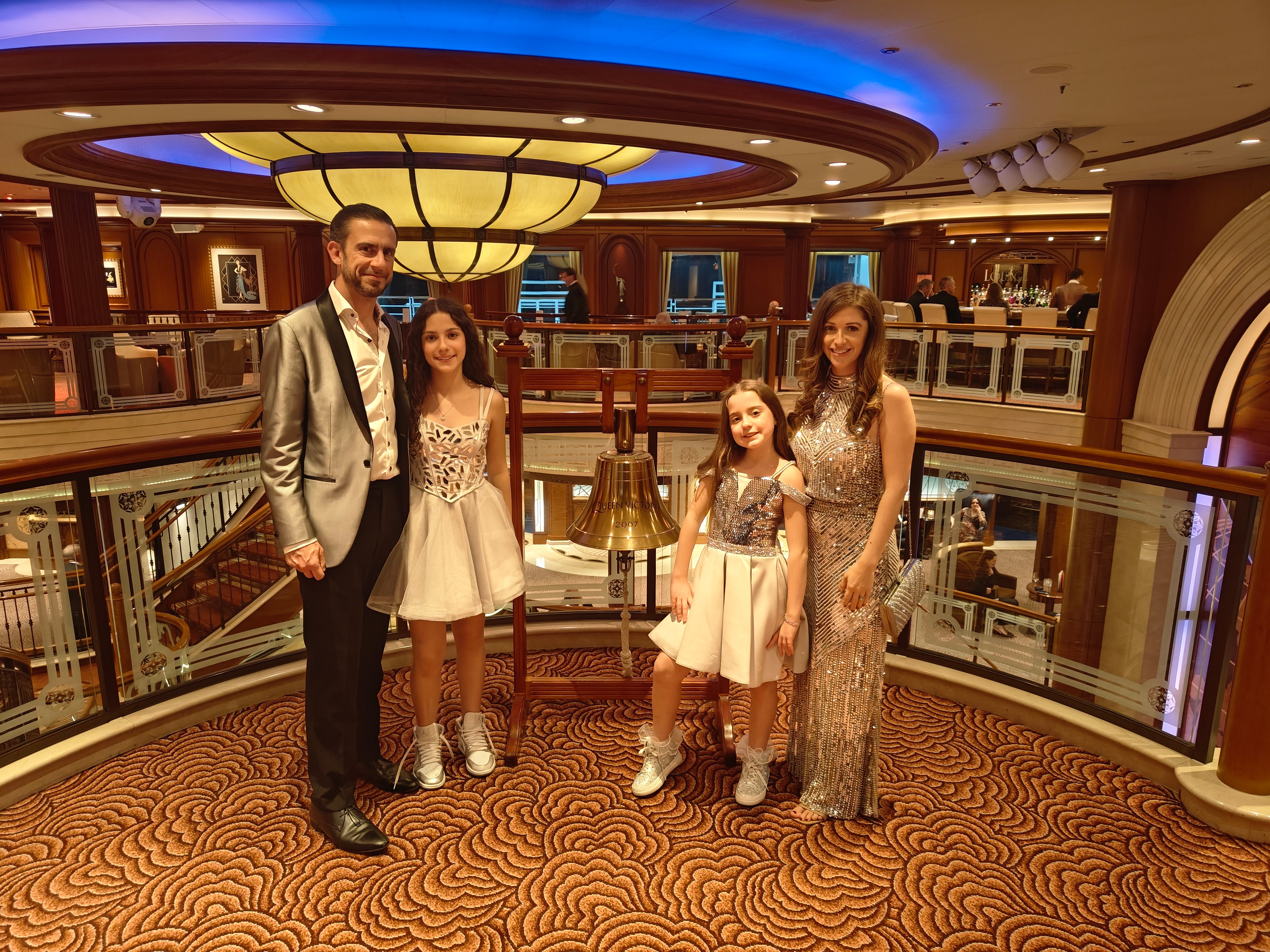 Cunard keeps cruising smart with dress codes in the evening, including on Gala Night