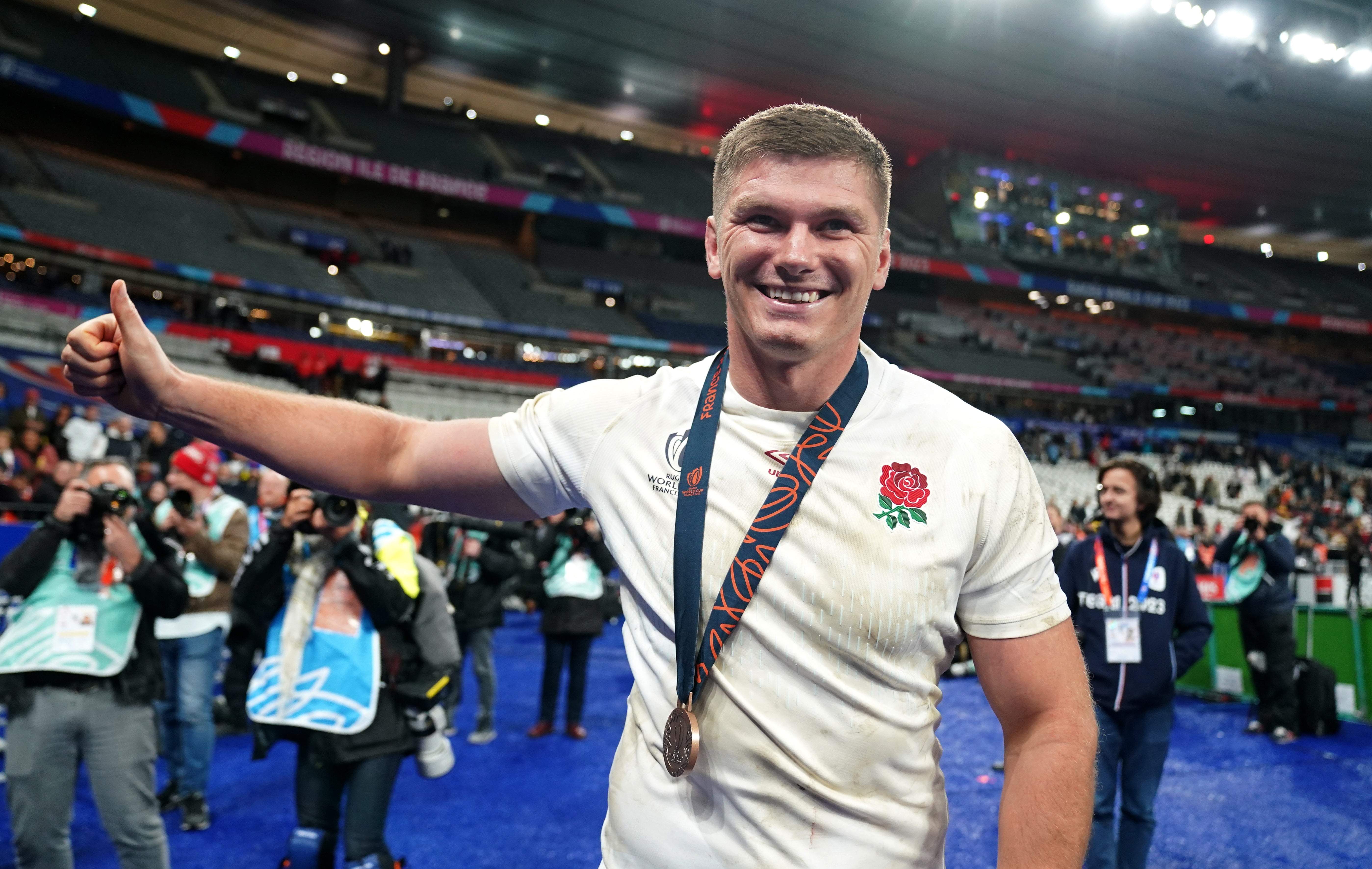 Owen Farrell has won 112 England caps