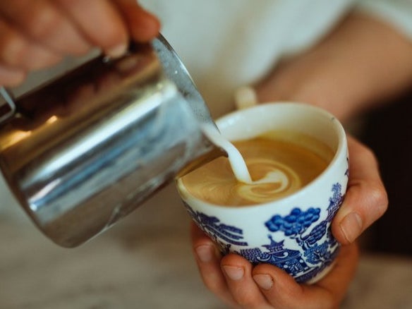 Organic coffee, teas and toasties are among the delights found in The Wardrobe Coffee Shop