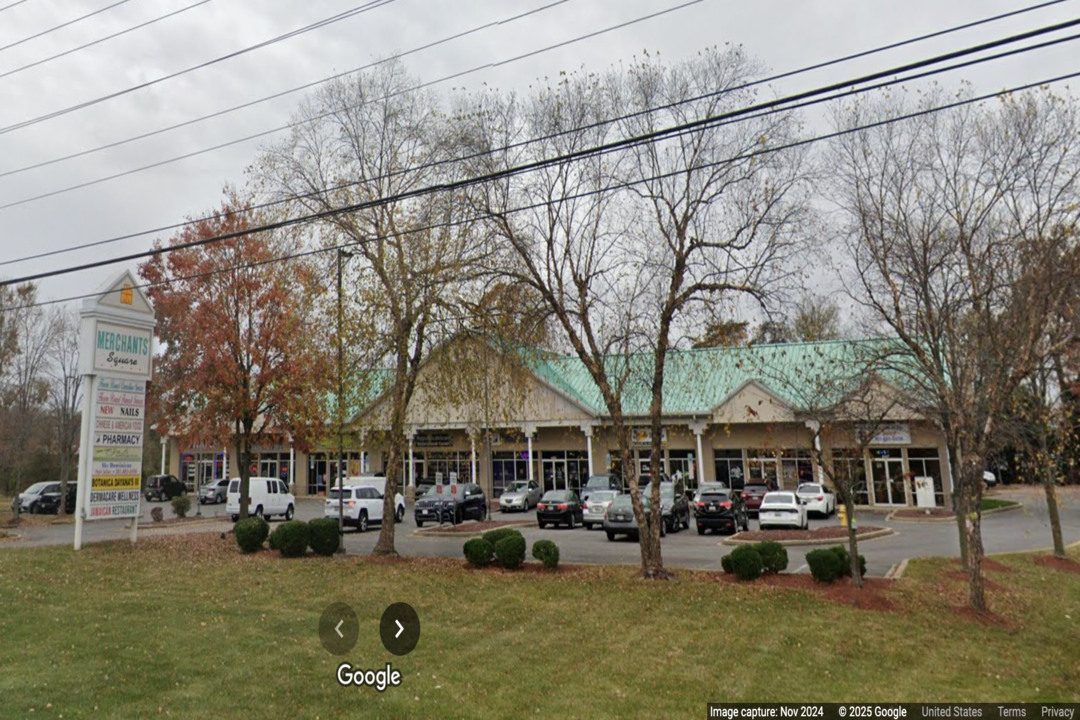 The plaza where Heaven Bound Crematorium is located in White Plains, Maryland. A couple in Washington, DC are suing the company for $10 million for failing to cremate the body of their two-month old son and leaving the boy's remains to rot inside the building.