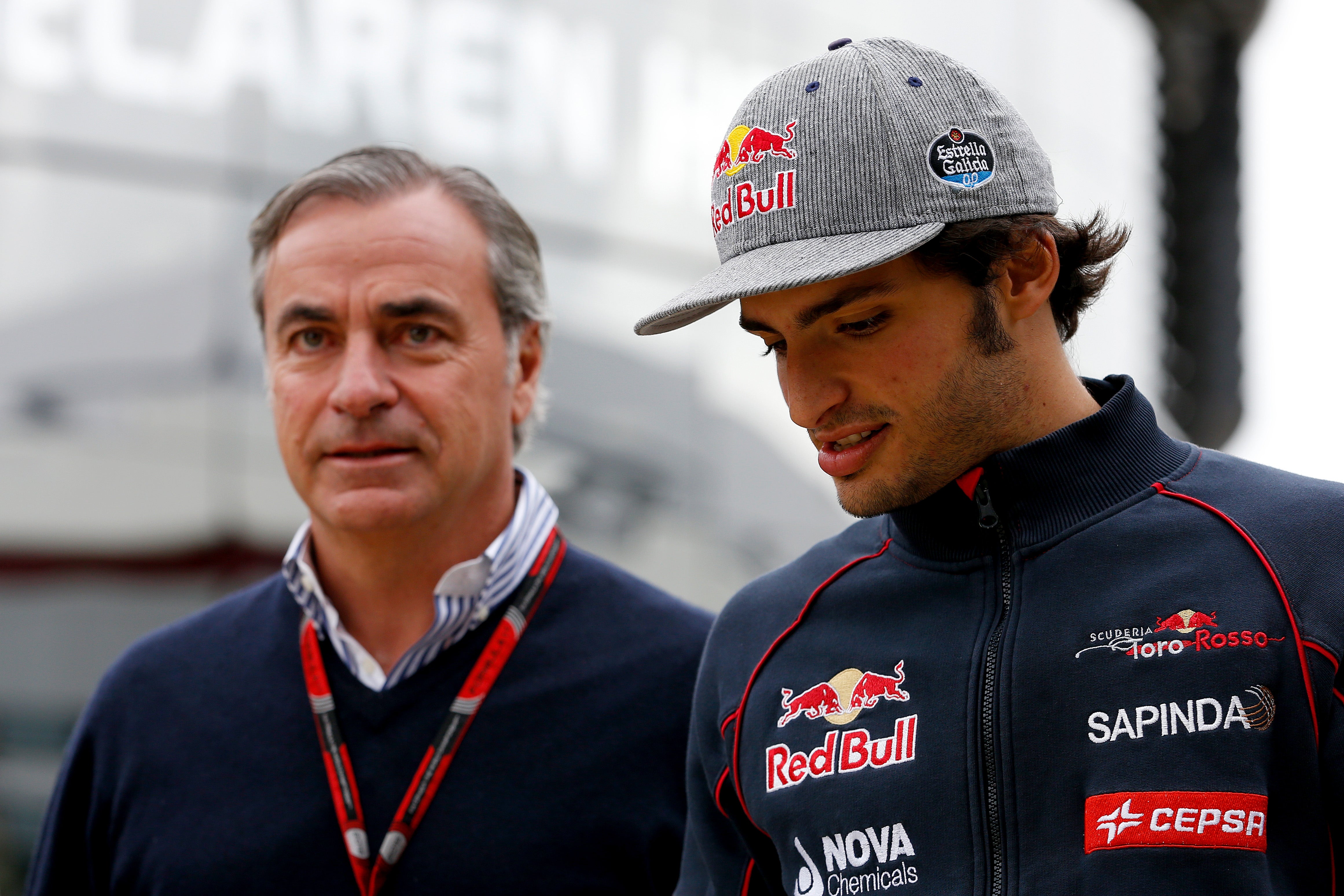 Sainz Snr. is a regular presence in the F1 paddock to support his son
