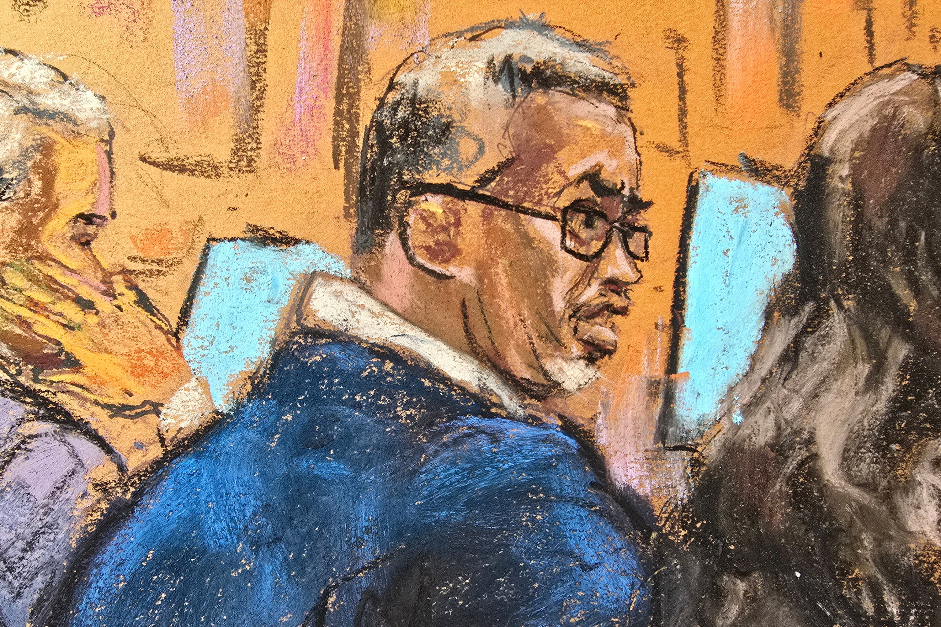 Sean ‘Diddy’ Combs in court during jury selection